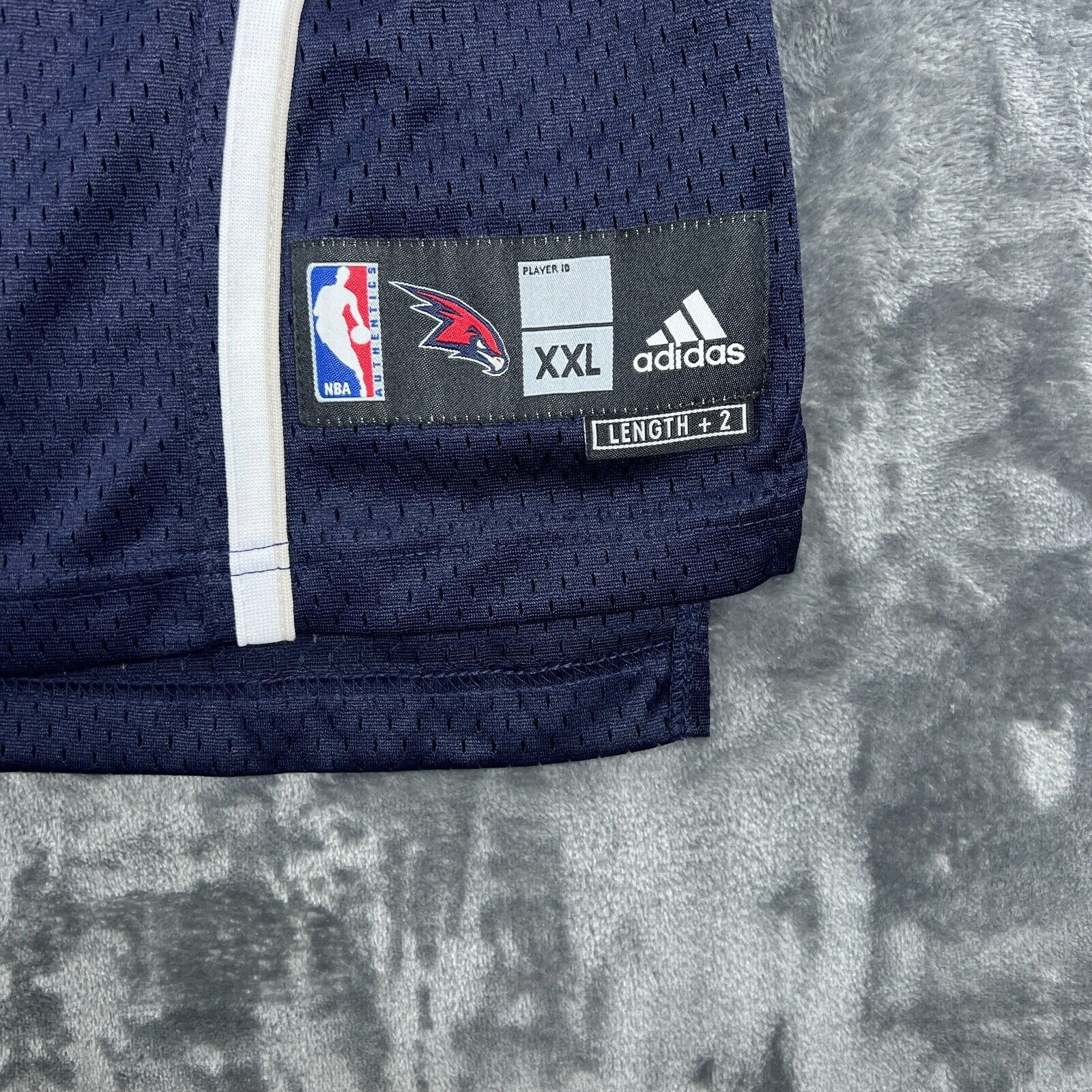 Adidas Adidas Basketball Jersey Men 2XL Vintage Deadstock Y2k Atlan Size US XXL / EU 58 / 5 - 4 Thumbnail