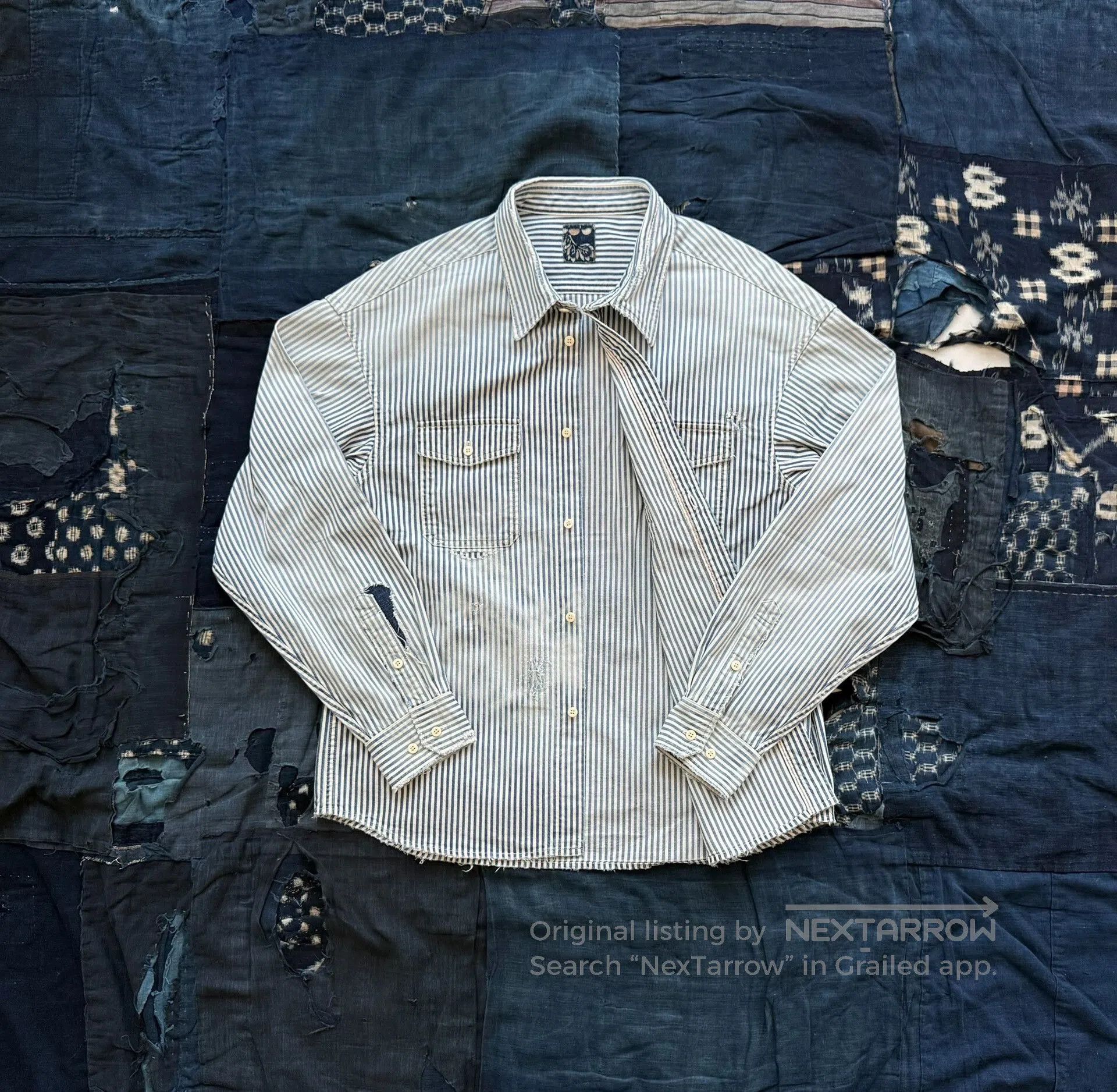 Visvim visvim long sleeve hickory shirt. Size US M / EU 48-50 / 2 - 1 Thumbnail
