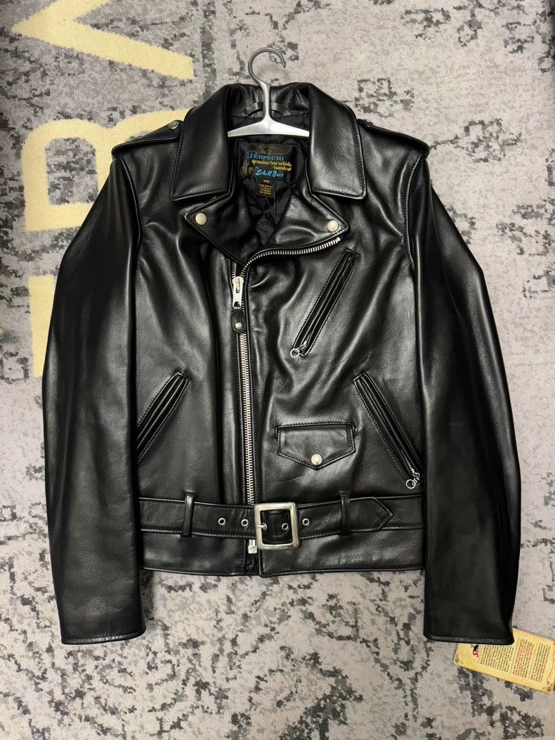 Schott Schott Leather coat Size US XS / EU 42 / 0 - 1 Thumbnail
