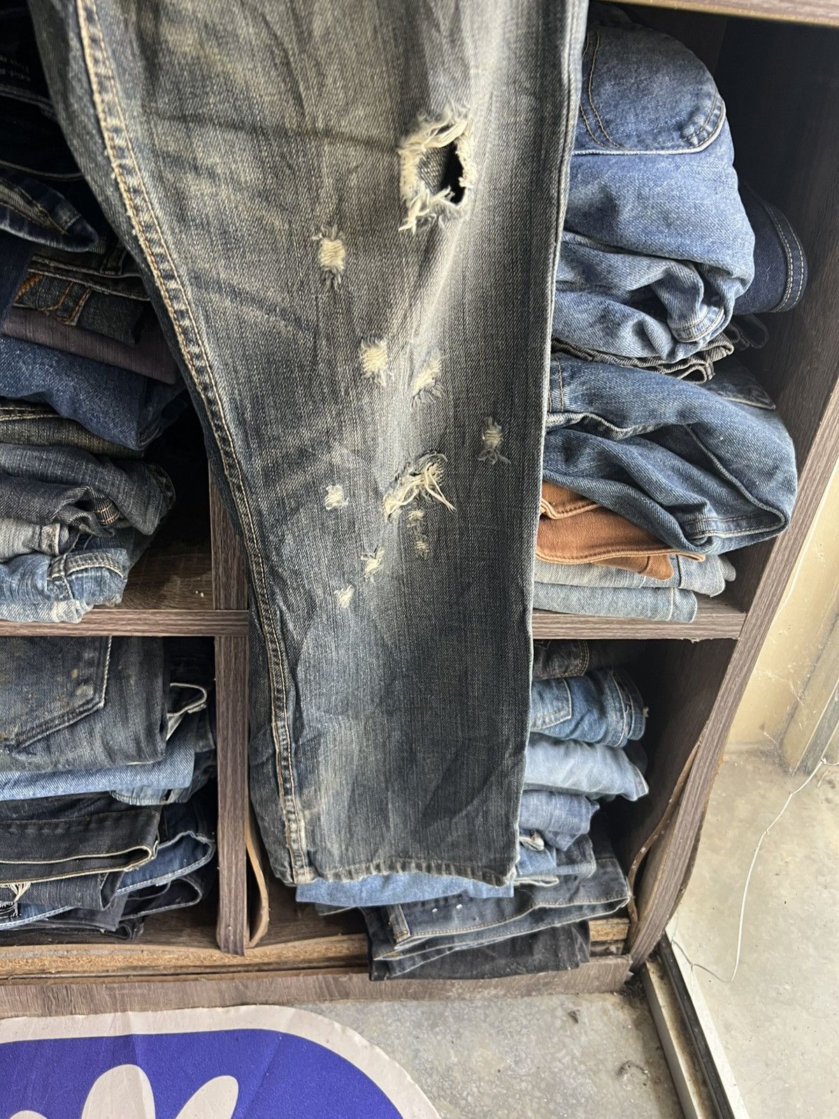 Z Brand 🔥Vintage Z Brand Distressed Denim Size US 31 - 6 Thumbnail