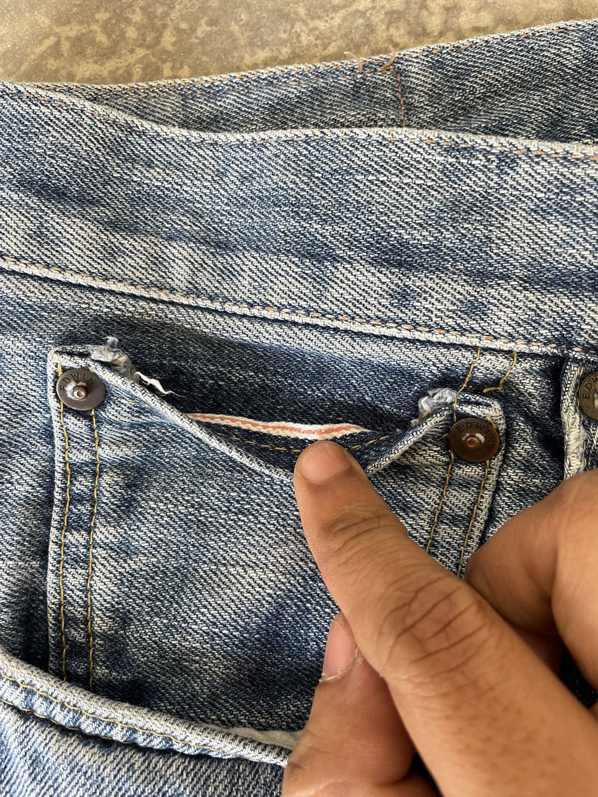 Edwin Japanese Brand Edwin Selvedge Denim Size US 34 / EU 50 - 4 Thumbnail