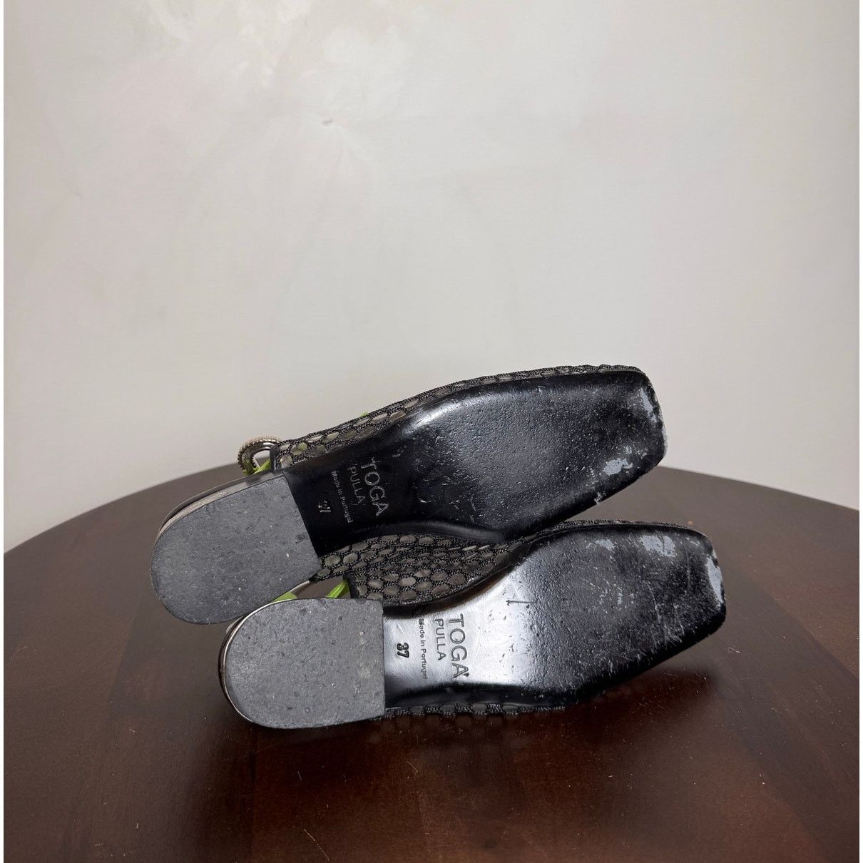 Toga Pulla Toga Pulla Mesh PVC Slingback Loafers - Size 37 Size US 6.5 / IT 36.5 - 7 Thumbnail