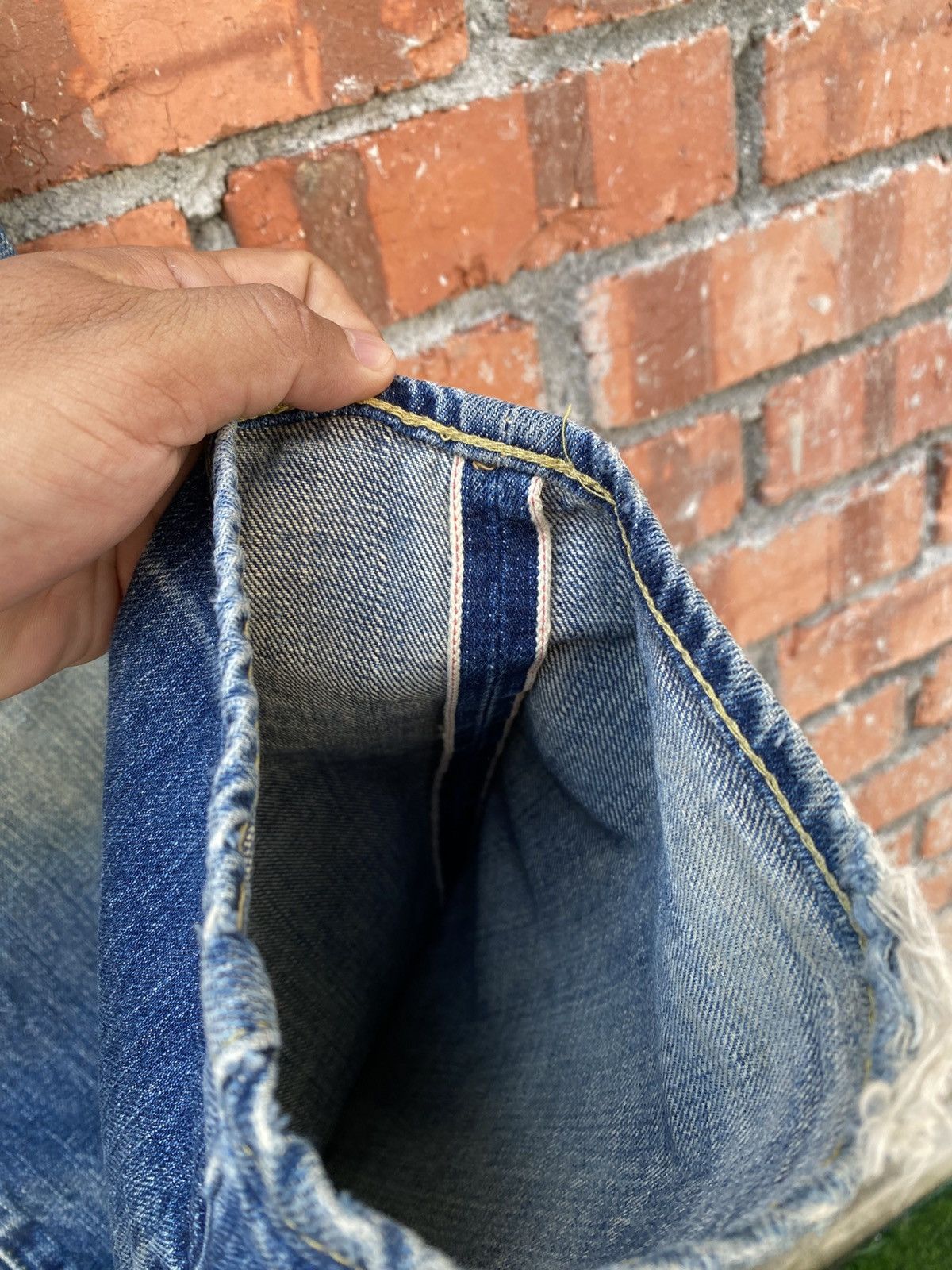 Levi's × Levi's Vintage Clothing × Vintage W29x36 vintage levi's 503B redline big E made in JAPAN Size US 29 - 6 Thumbnail