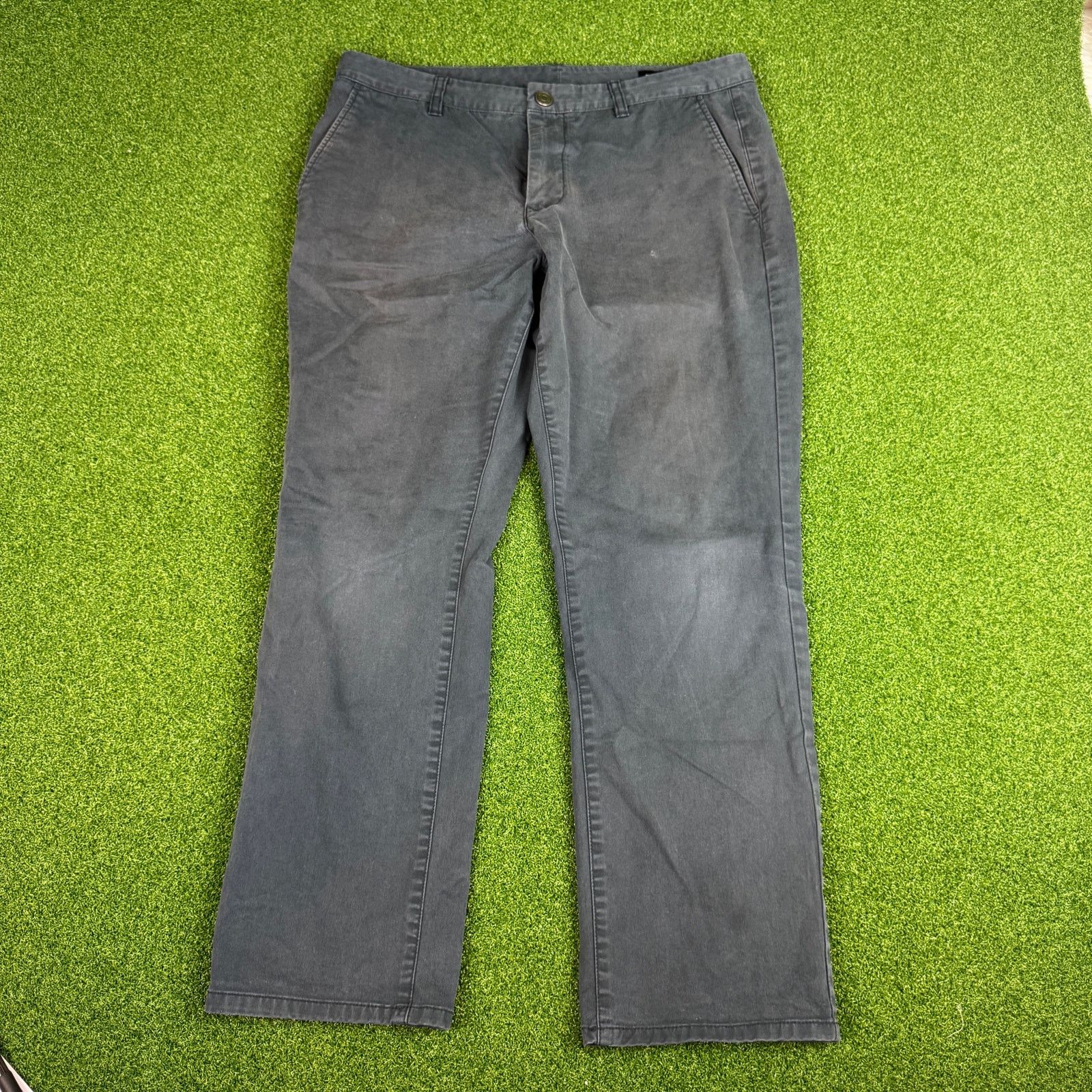 Bonobos Bonobos Navy Blue Casual Pants Slim Size 33/28 Size US 33 - 1 Thumbnail