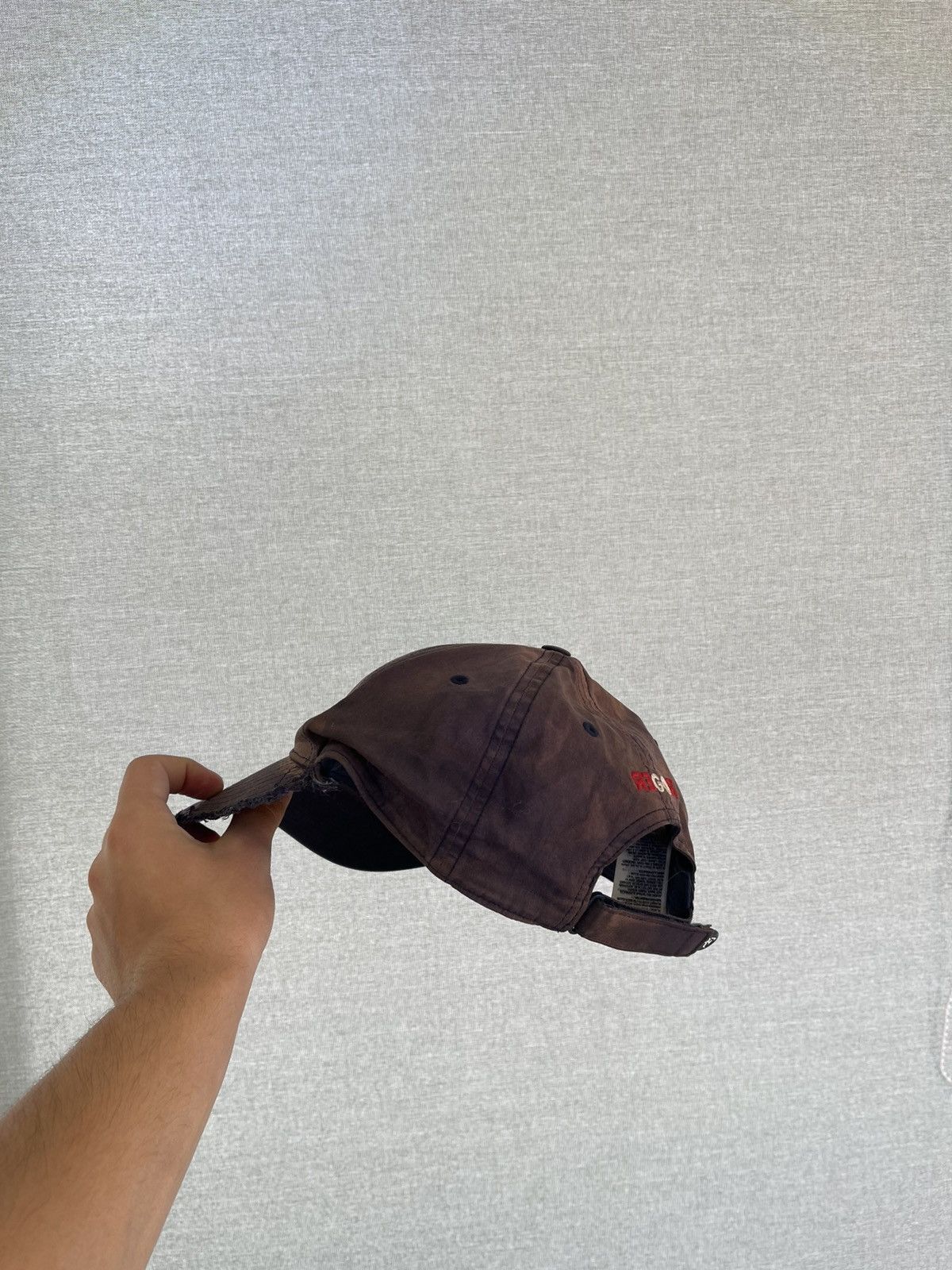 Uniqlo Rare ROGER FEDERER x Uniqlo RF CRAZY DISTRESSED Cap Size ONE SIZE - 5 Thumbnail