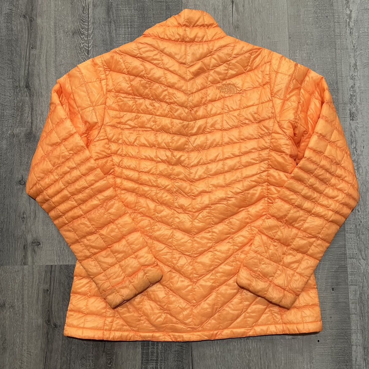 The North Face The North Face Women's Thermoball Jacket Puffer Orange L Size L / US 10 / IT 46 - 3 Thumbnail