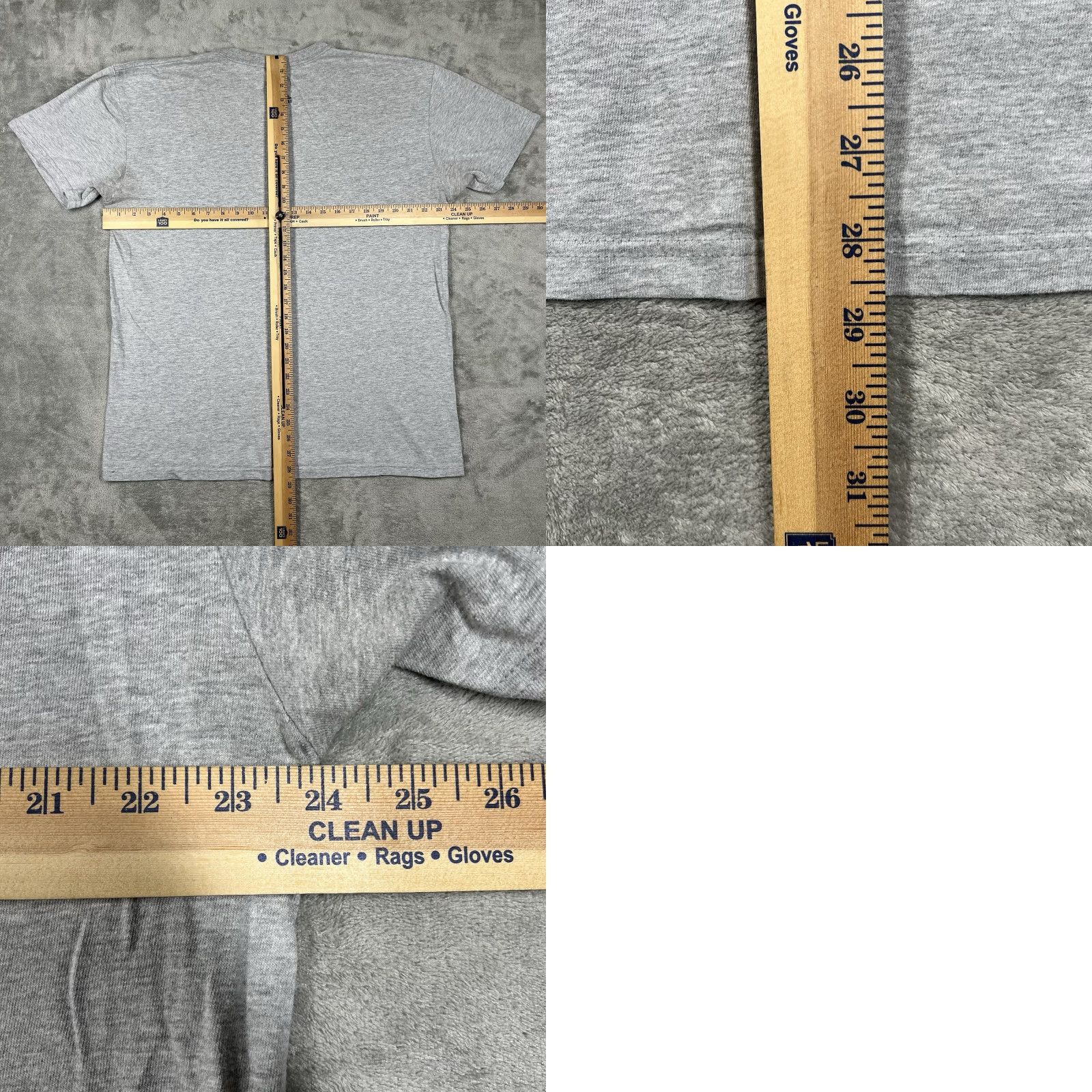 Quiksilver Quiksilver Pocket T-Shirt Men XL Gray Surf Logo Graphic Print Short Sleeve Crew Neck Size US XL / EU 56 / 4 - 9 Thumbnail