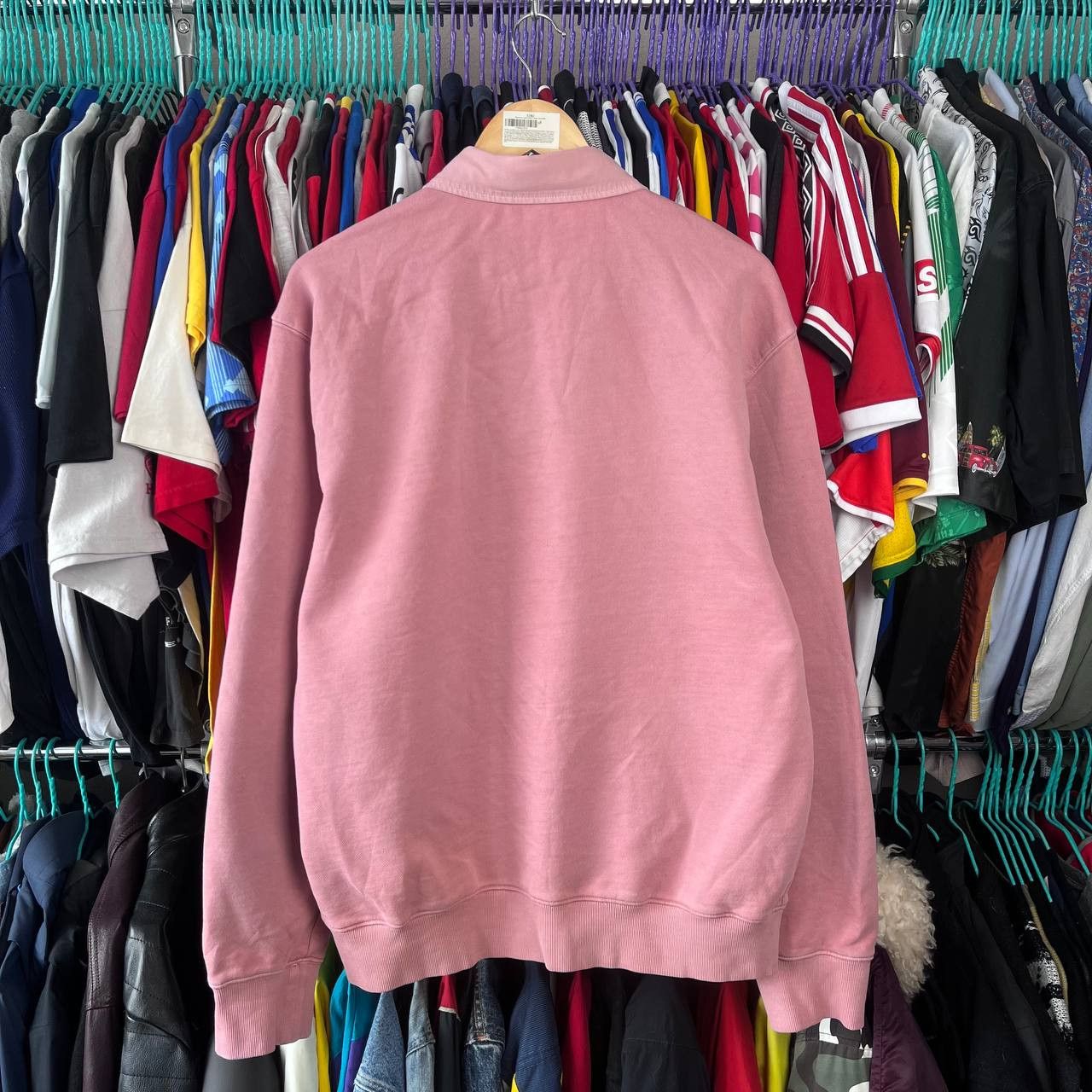 Carhartt Carhartt Baggy Pink Duster Script Sweatshirt Size L Size US L / EU 52-54 / 3 - 5 Thumbnail