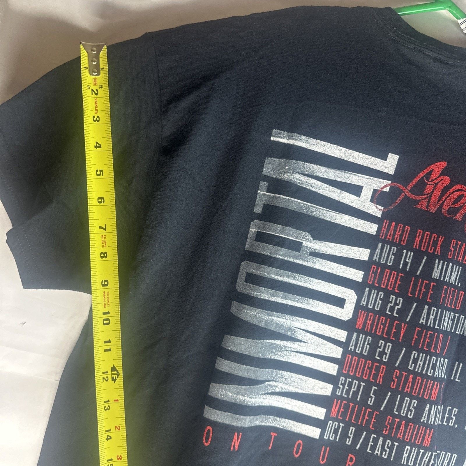 Gildan Aventura Romeo Santos Inmortal Band Bachata Cotton XL Size US XL / EU 56 / 4 - 6 Thumbnail