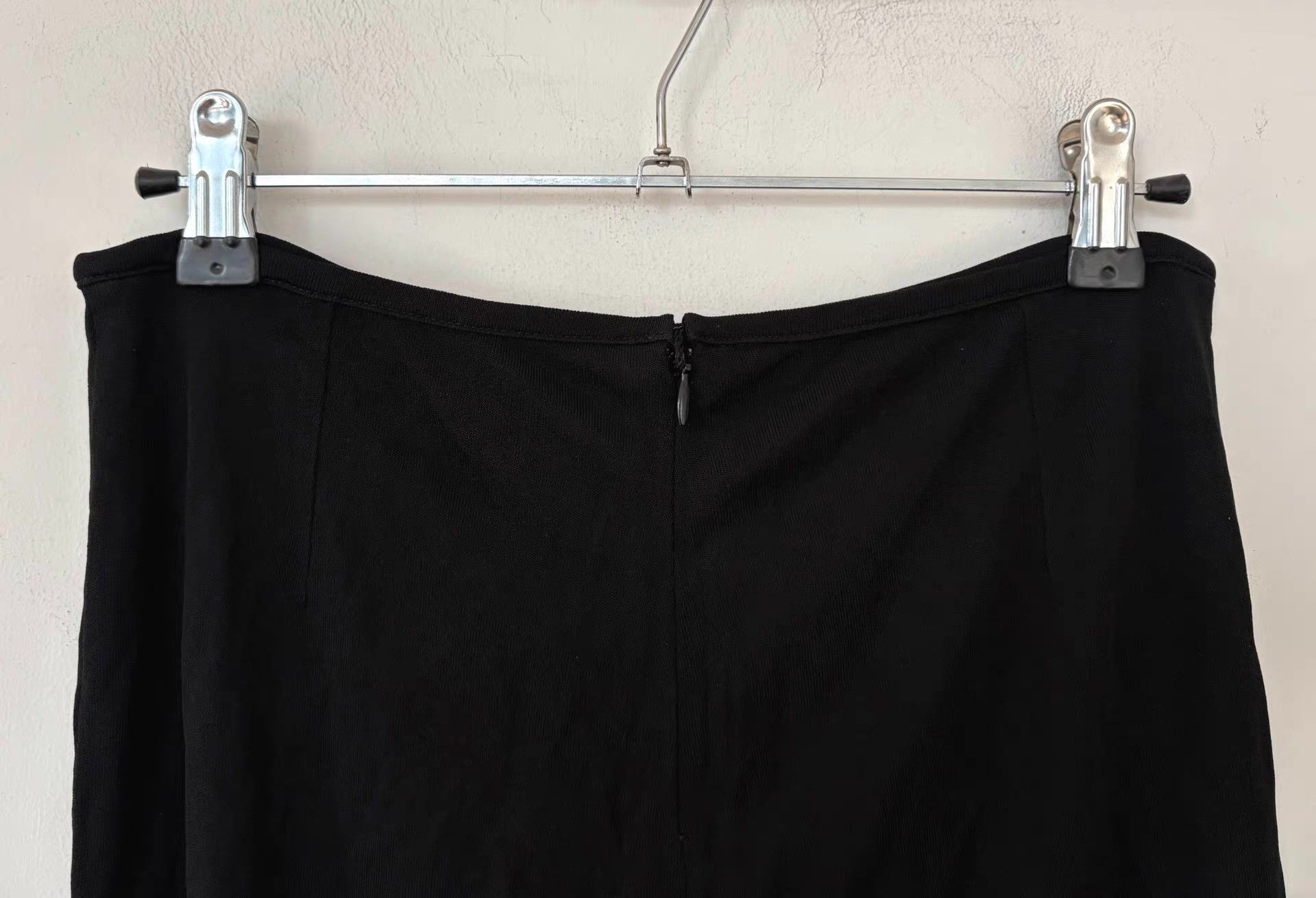 Givenchy Gianni Versace Women's Black Flared Yoga Pants Ｑ21 Size 38" / US 16 / IT 52 - 5 Thumbnail