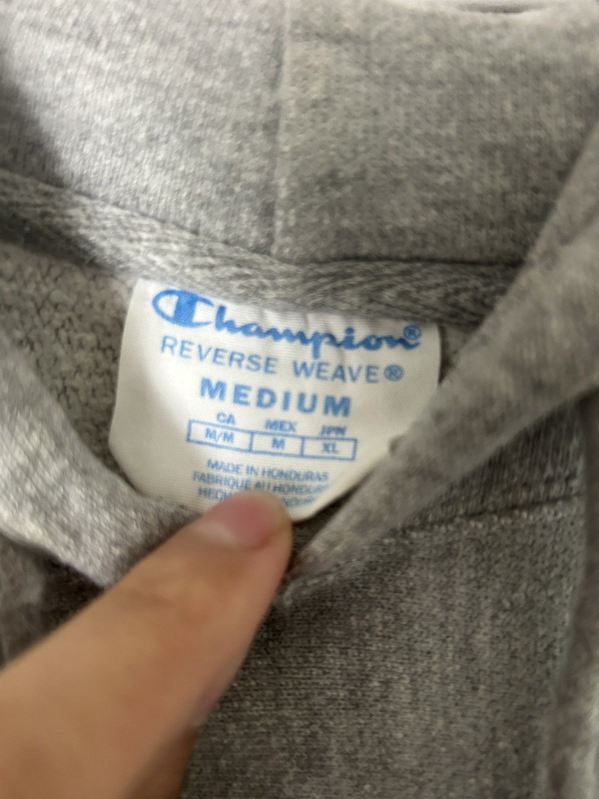 Champion Champion Reverse Weave Script Hoodie Size US M / EU 48-50 / 2 - 2 Thumbnail