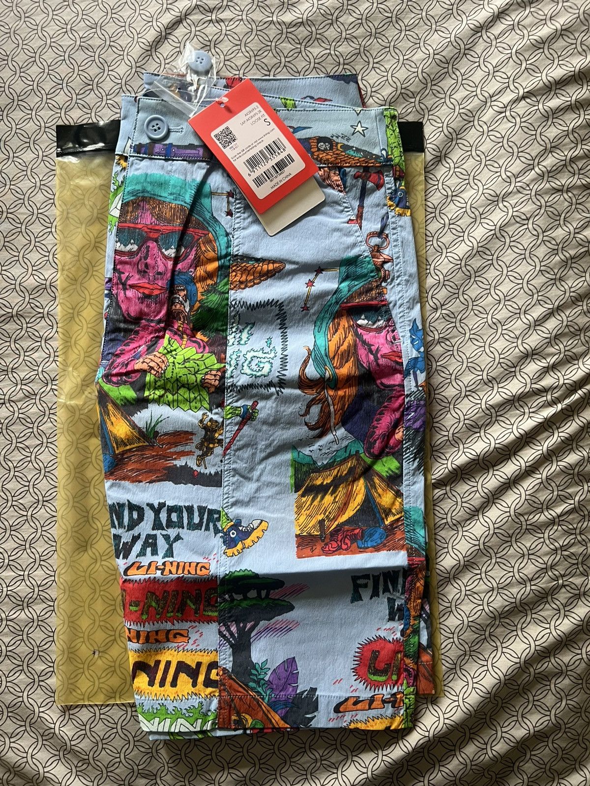 Li-Ning × Market (Chinatown) Market x Li-ning “Find Your Way” Shorts SMALL Size US 30 / EU 46 - 3 Thumbnail