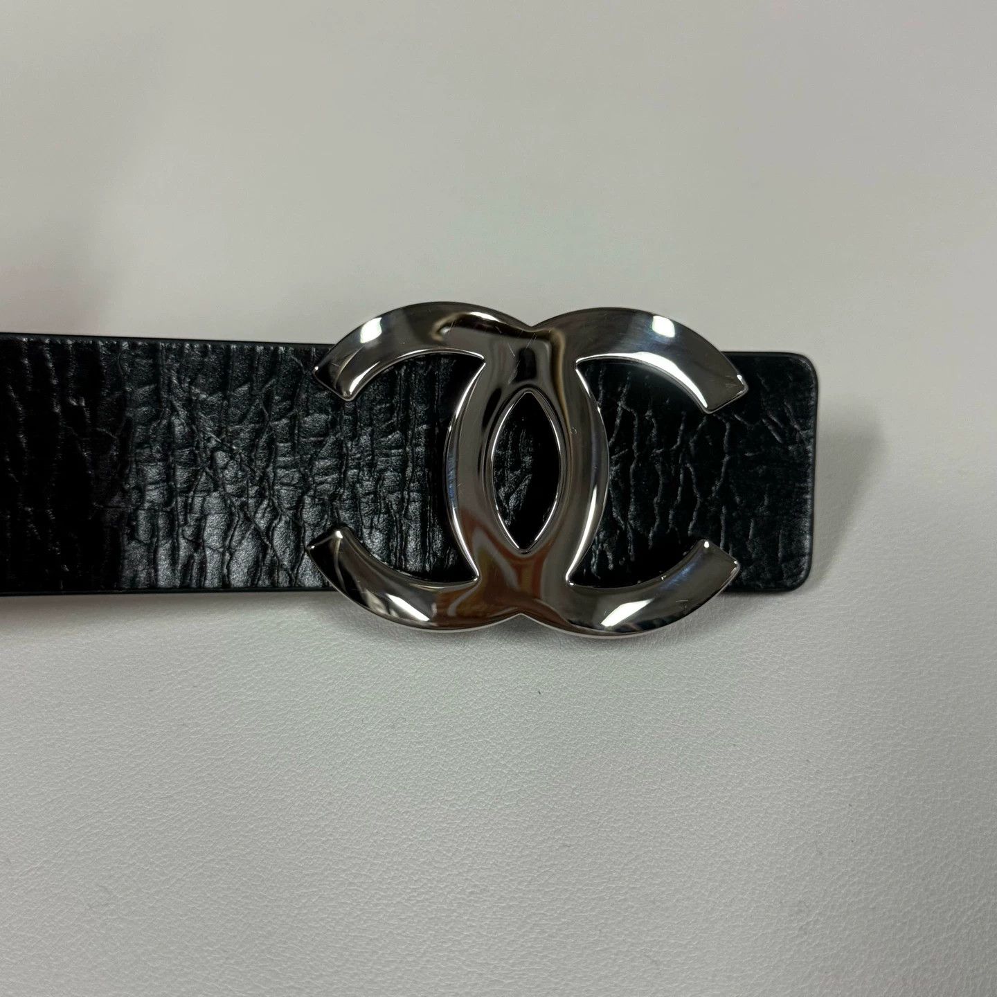 Chanel Chanel Black & White Reversible Belt 75 New Size ONE SIZE - 4 Thumbnail