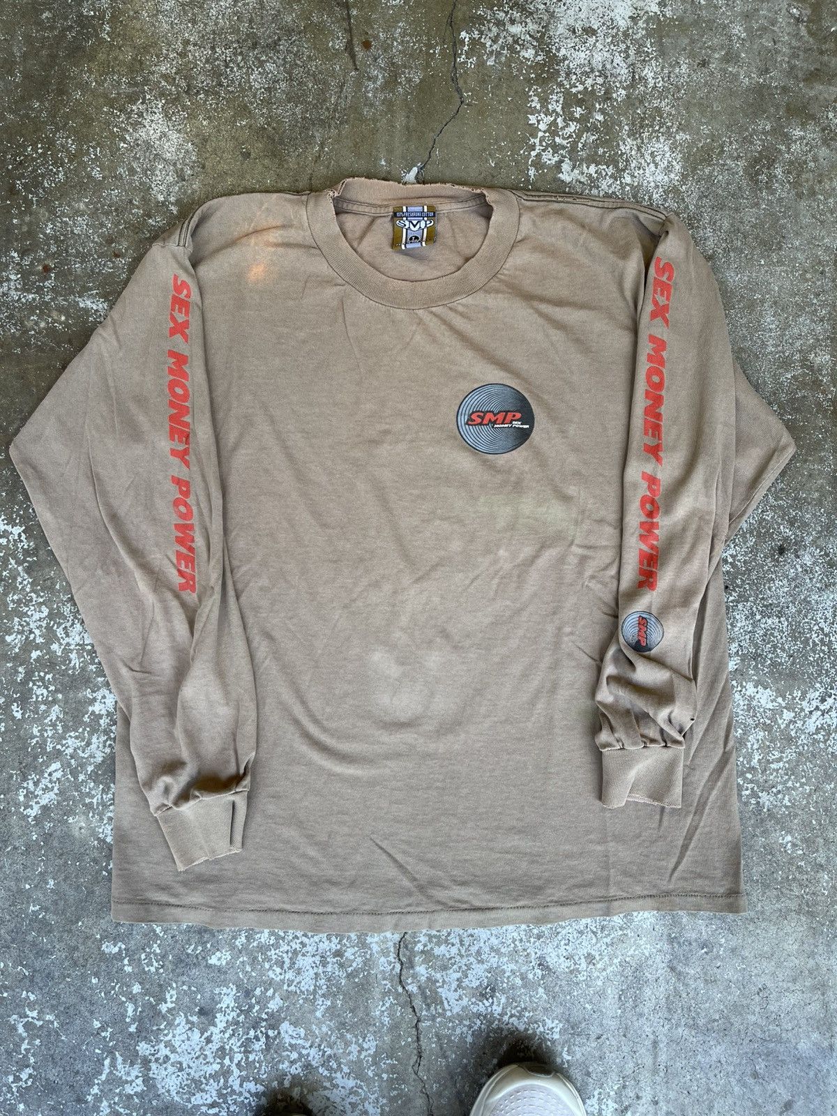 Other Vintage 90s Skate Sex Money Power SMP Long Sleeve Shirt Size US L / EU 52-54 / 3 - 1 Thumbnail