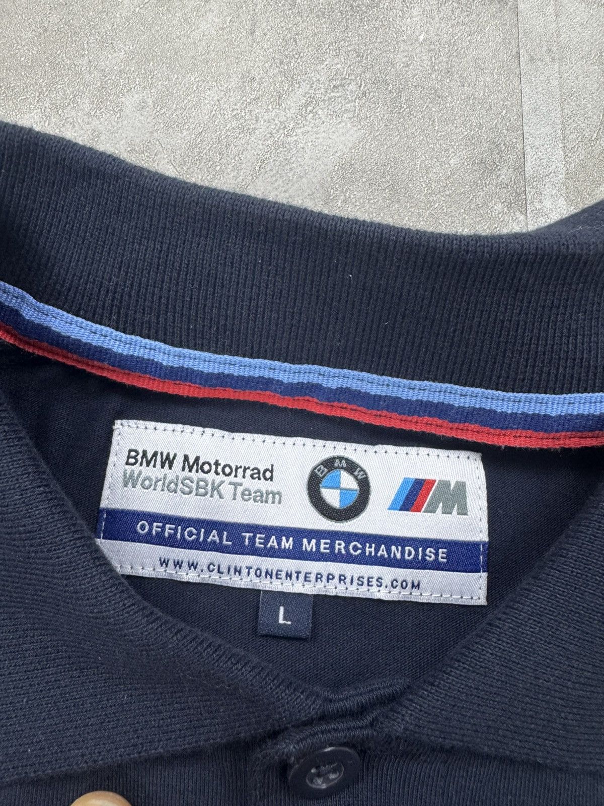 BMW BMW Motorrad Racing Polo Clinton Official Team Merchandise Size US L / EU 52-54 / 3 - 5 Thumbnail