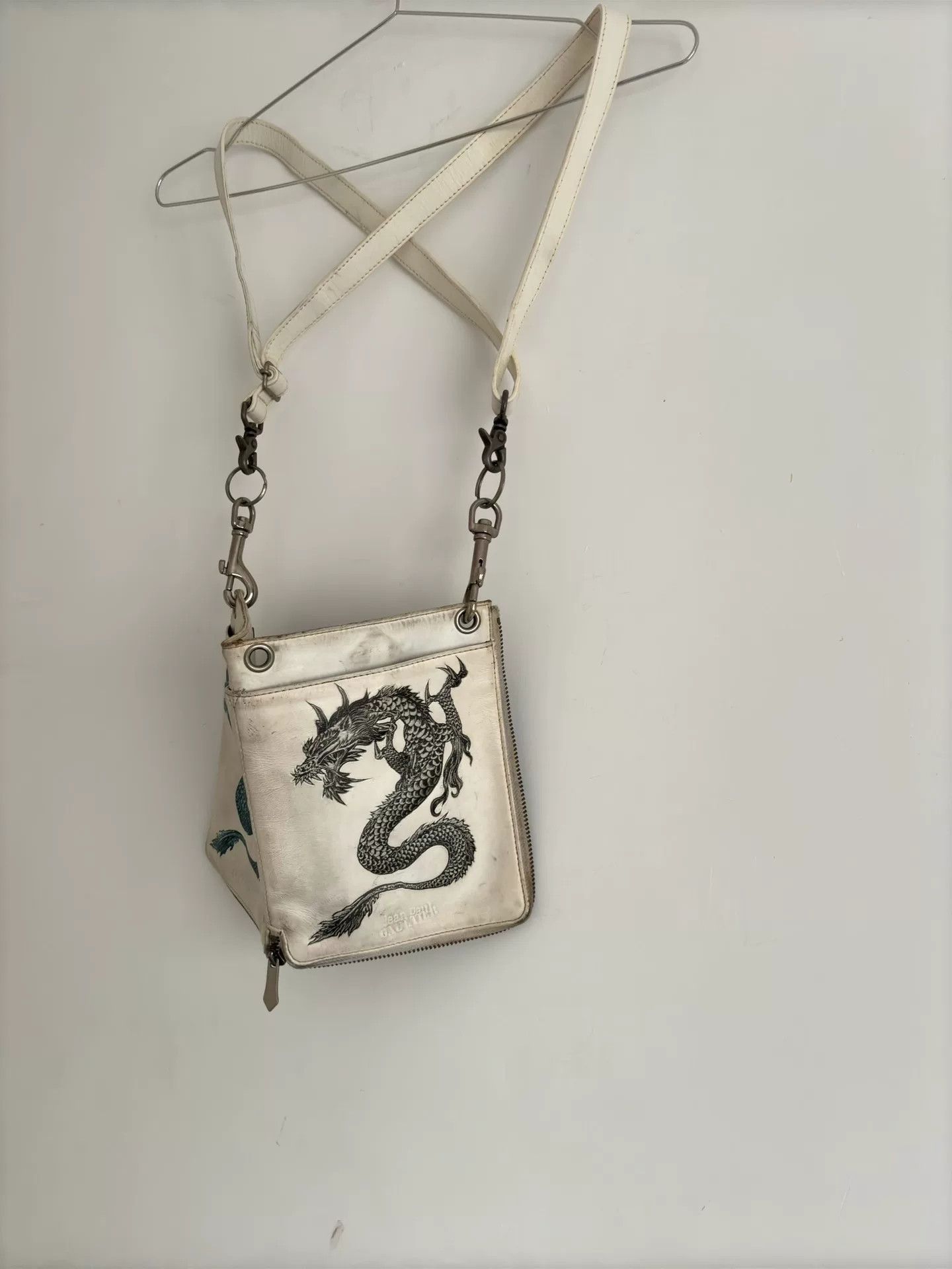 Jean Paul Gaultier 1980s Jean Paul Gaultier Dragon Print Reversible Bag Size ONE SIZE - 1 Thumbnail