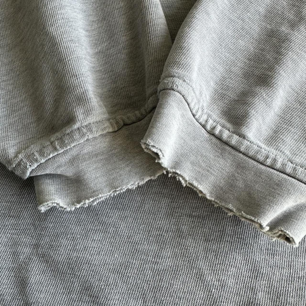 Gap Vintage Gap Turtleneck Shirt Mens L Gray Cotton Distressed Size US L / EU 52-54 / 3 - 7 Thumbnail