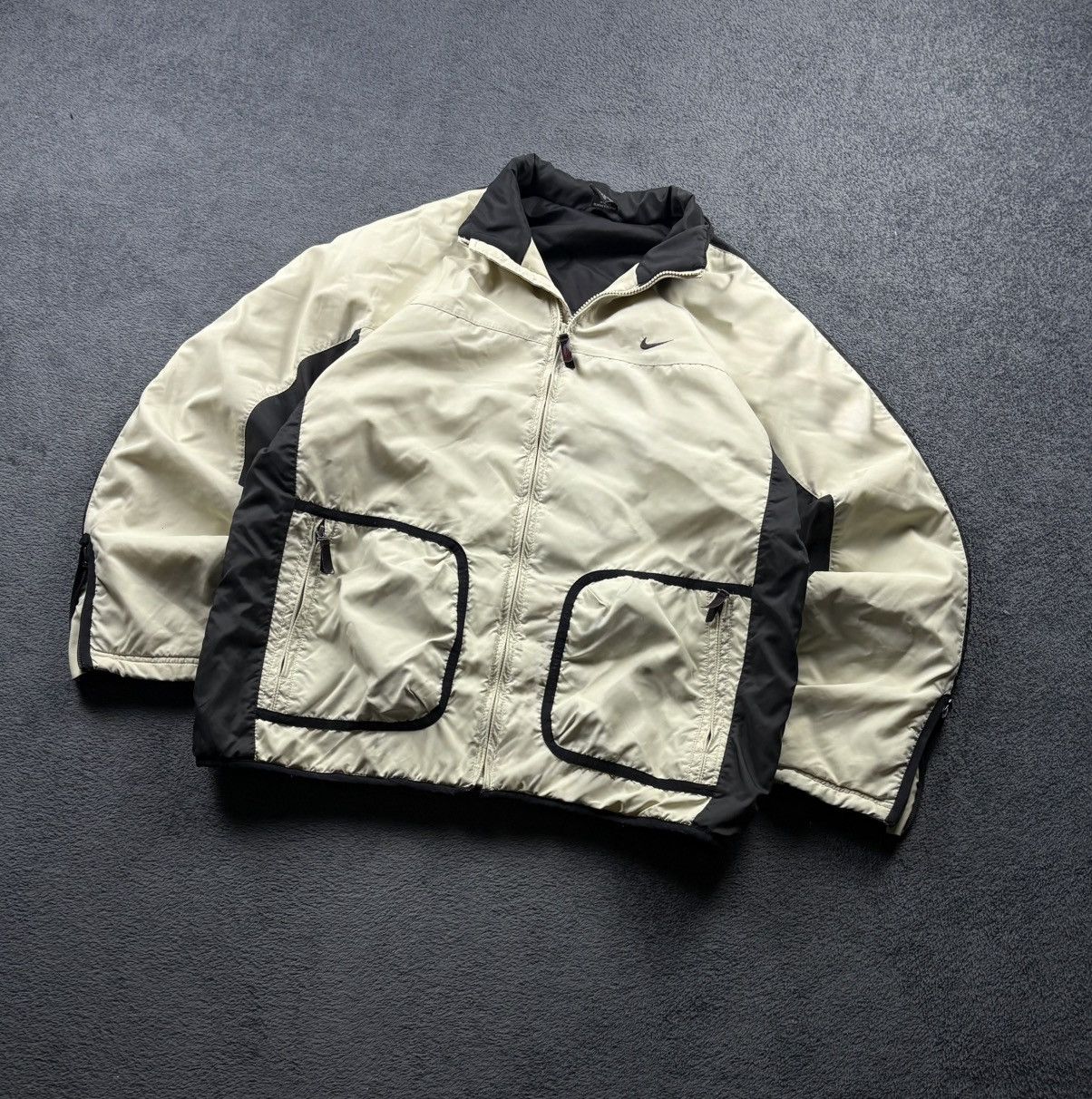 90s Vintage Nike Swoosh Logo Oversized Primaloft Y2K Jacket