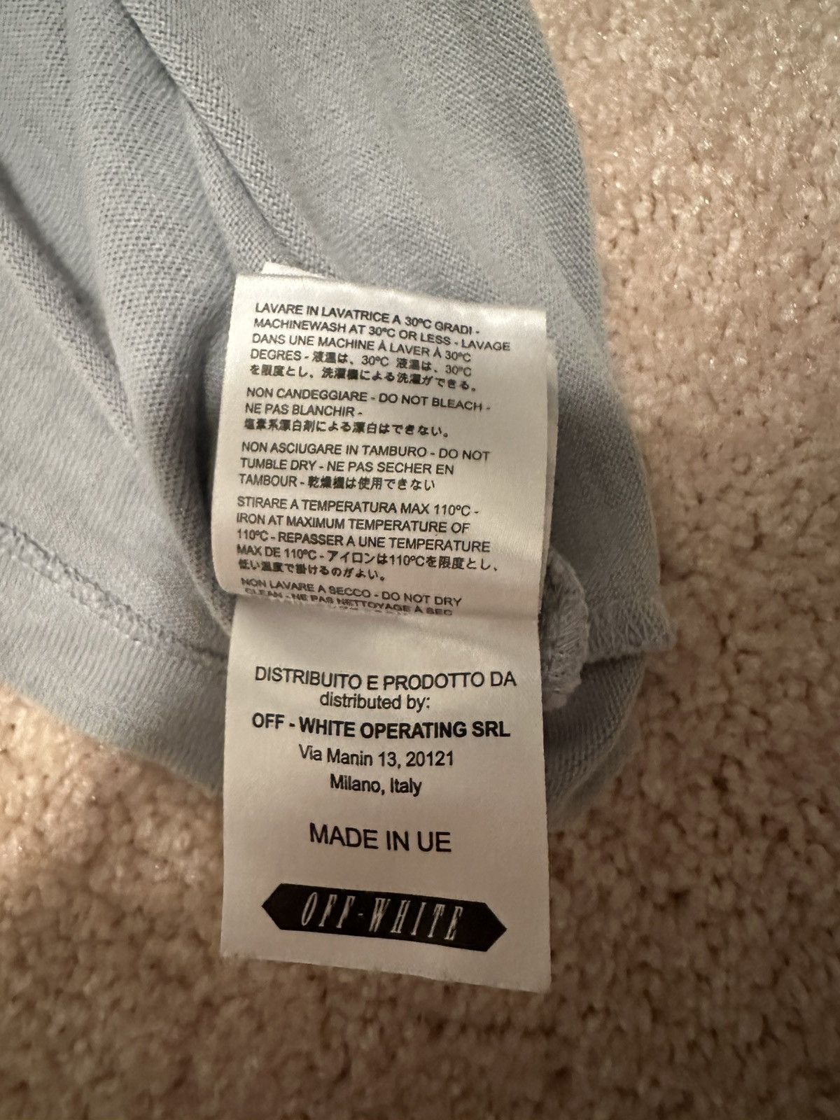 Off-White Off White Tee Size US M / EU 48-50 / 2 - 6 Thumbnail