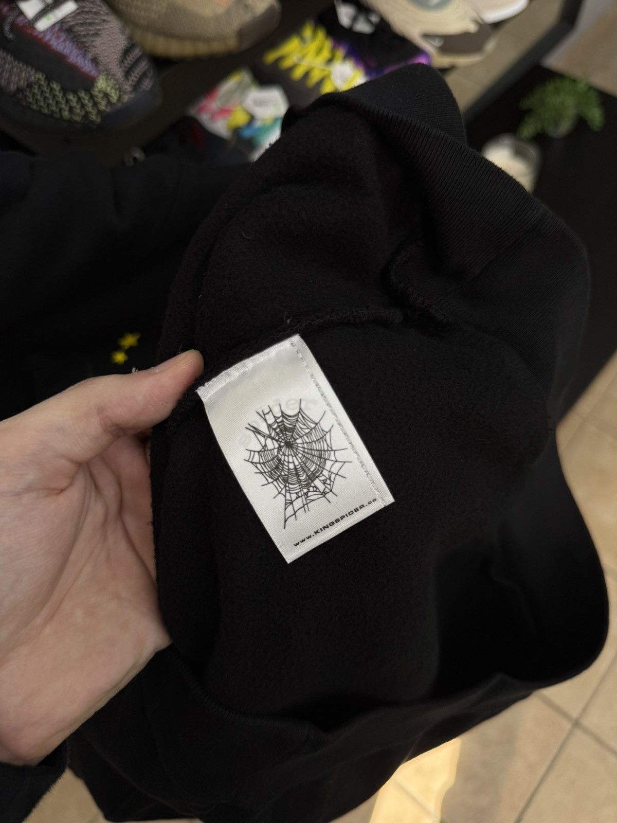 Sp5der Sp5der Black Atlanta Pullover Hoodie Size (L) NEW Size US L / EU 52-54 / 3 - 10 Thumbnail
