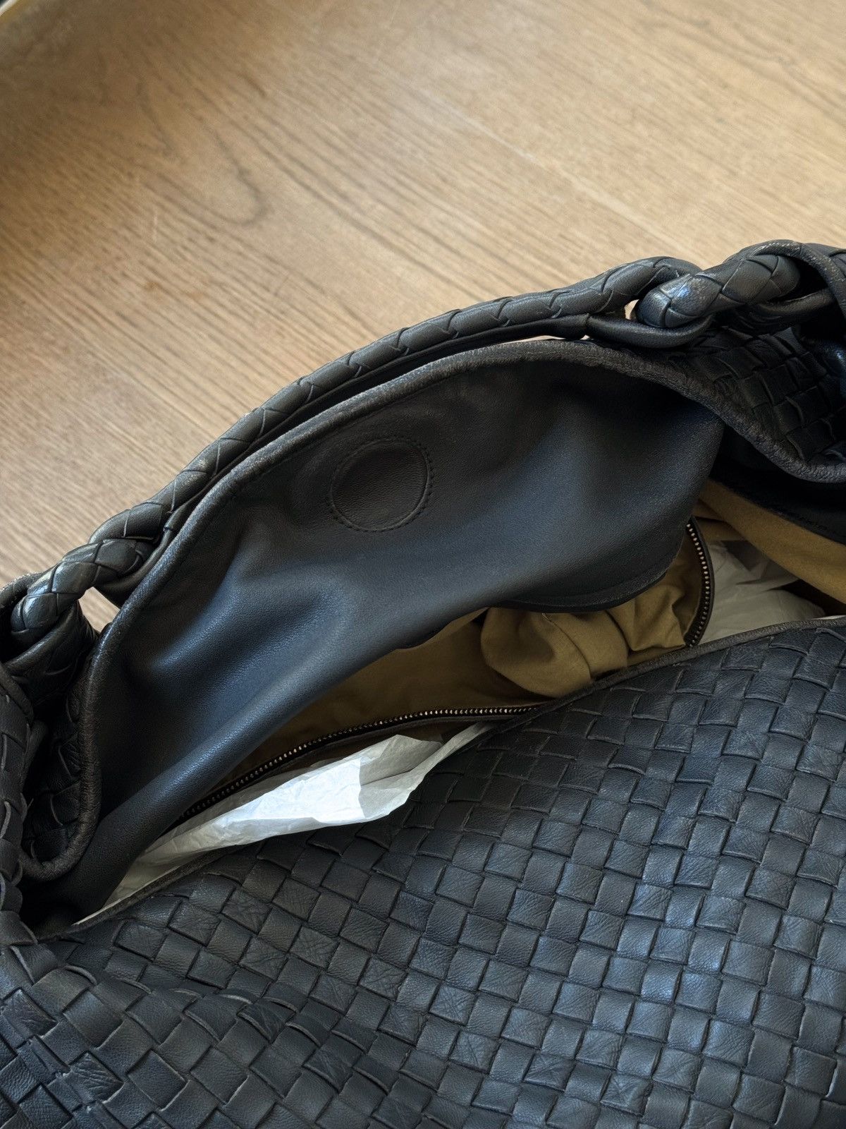 Bottega Veneta Bottega Veneta Intrecciato Woven Leather Sloane Hobo Bag Size ONE SIZE - 9 Thumbnail