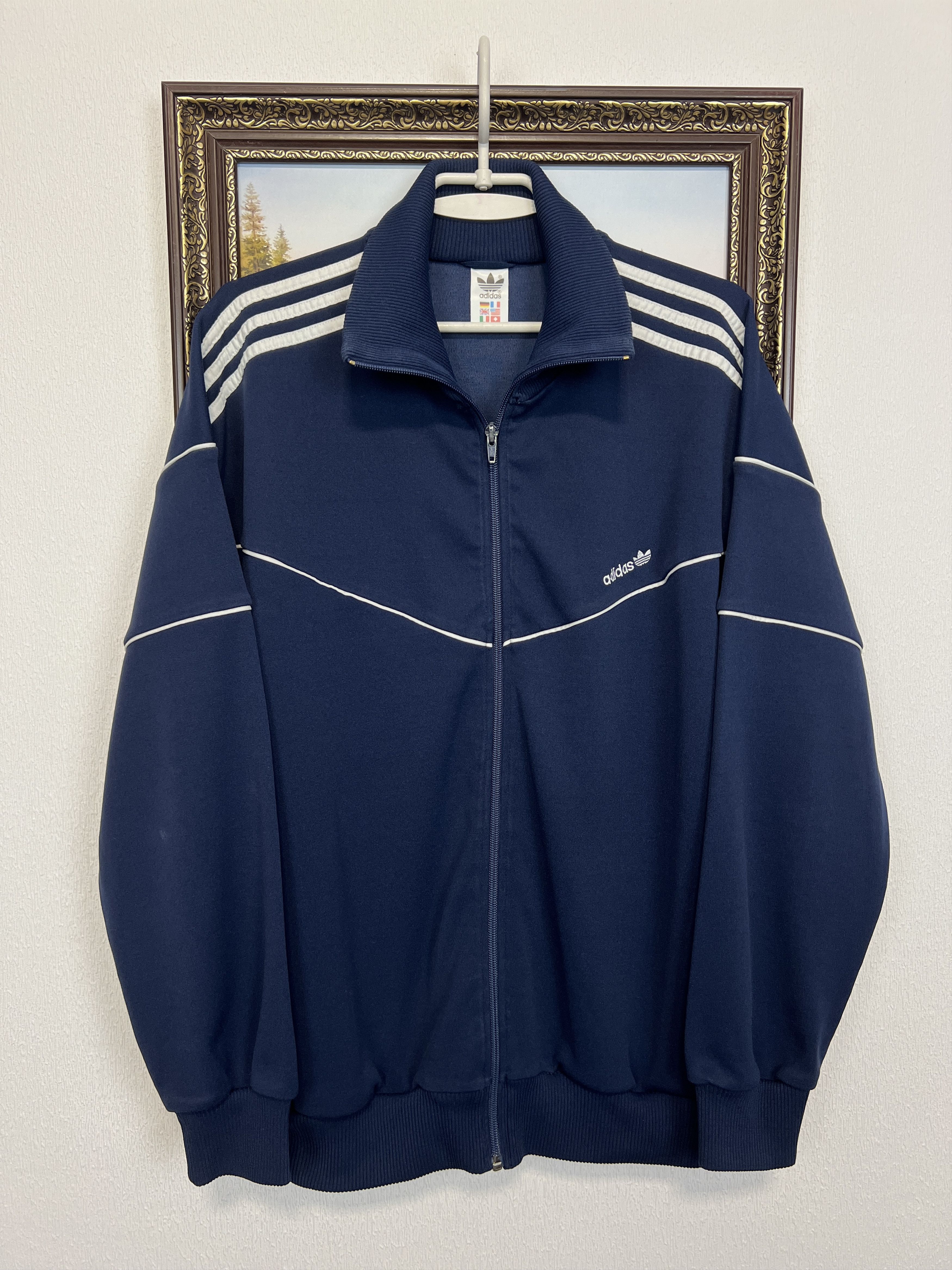 Adidas × Vintage VINTAGE ADIDAS TRACKTOP 60s/70s WEST GERMANY