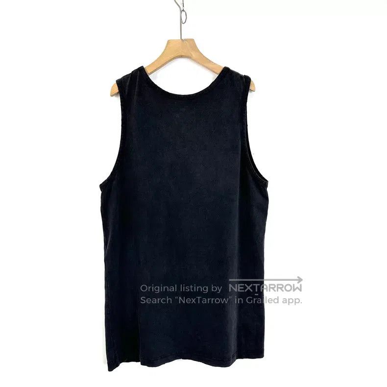 Balenciaga Balenciaga Black letter print logo round-neck vest Size US S / EU 44-46 / 1 - 4 Thumbnail