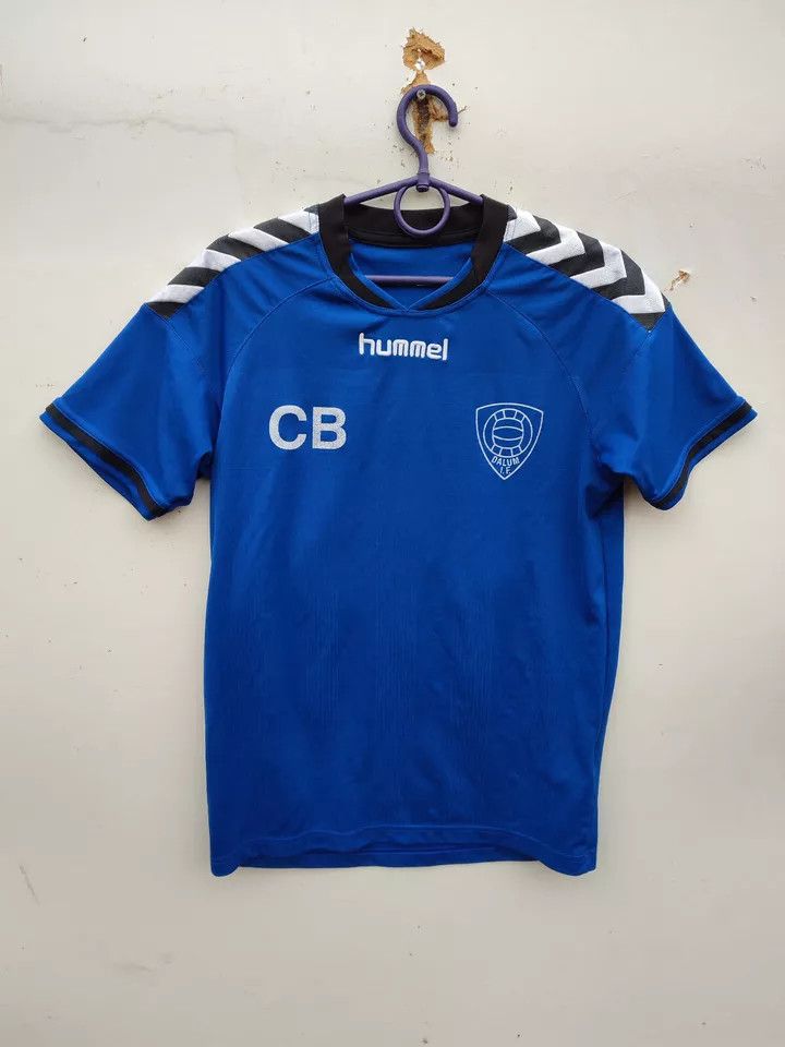 Hummel Dalum IF home FOOTBALL Kit SHIRT SOCCER JERSEY Hummel Size US S / EU 44-46 / 1 - 1 Thumbnail