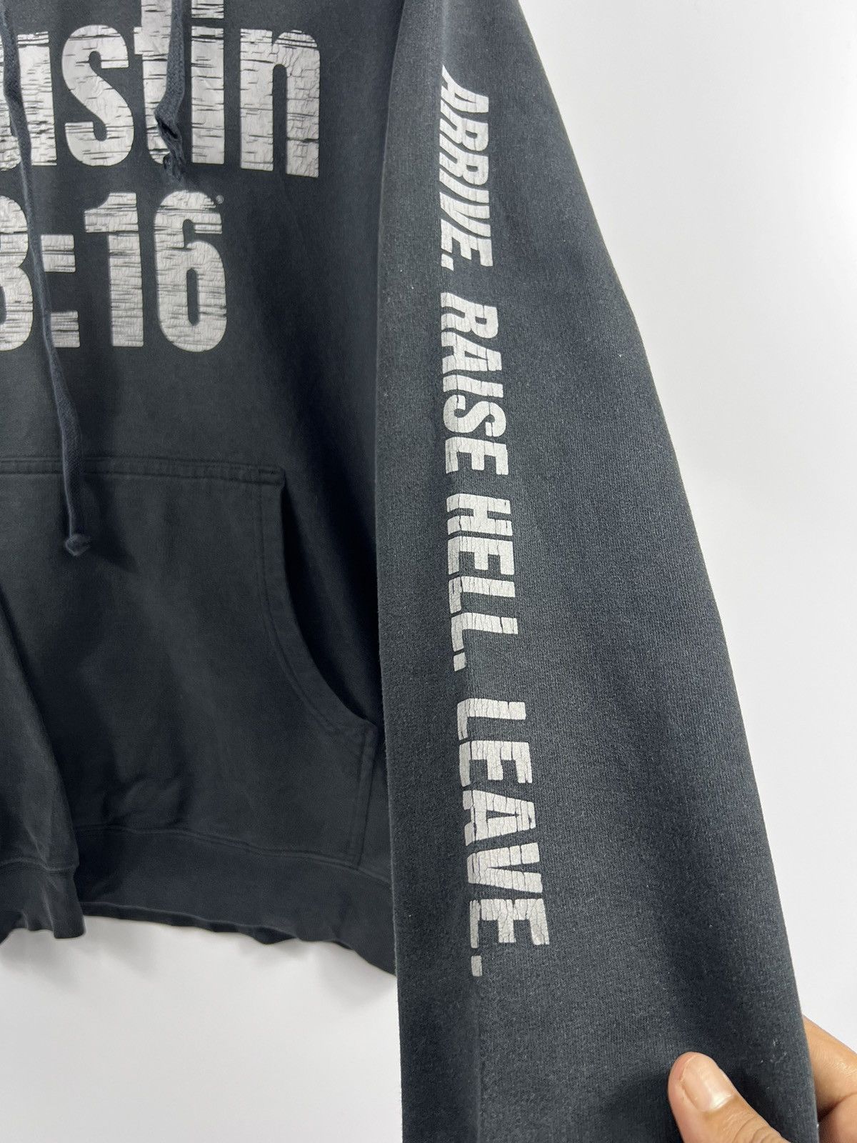 WWE 🥊 WWE Steve Austin 3:16 Stone Cold Hoodie skull back hit Size US S / EU 44-46 / 1 - 7 Thumbnail