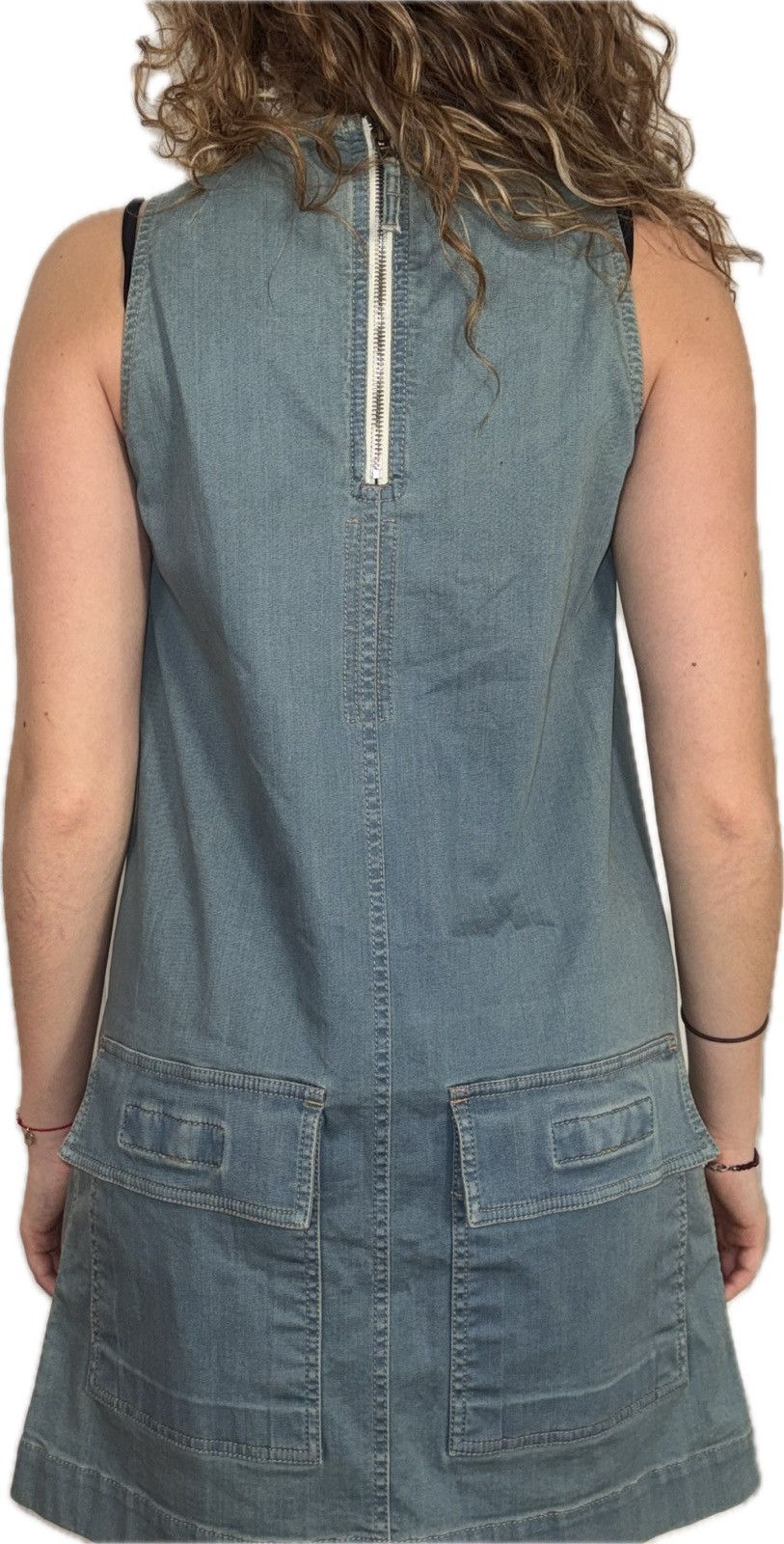 Rick Owens Drkshdw Rick Owens Denim Dress Size S / US 4 / IT 40 - 3 Thumbnail