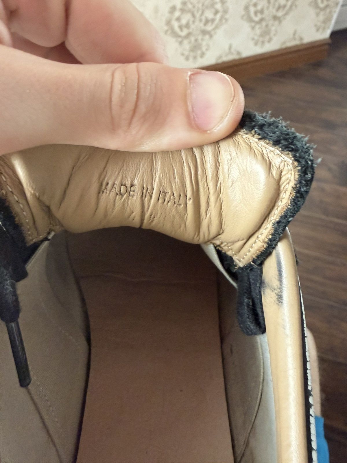 Maison Margiela Maison Margiela White Paint Gats Size US 8.5 / EU 41-42 - 12 Thumbnail