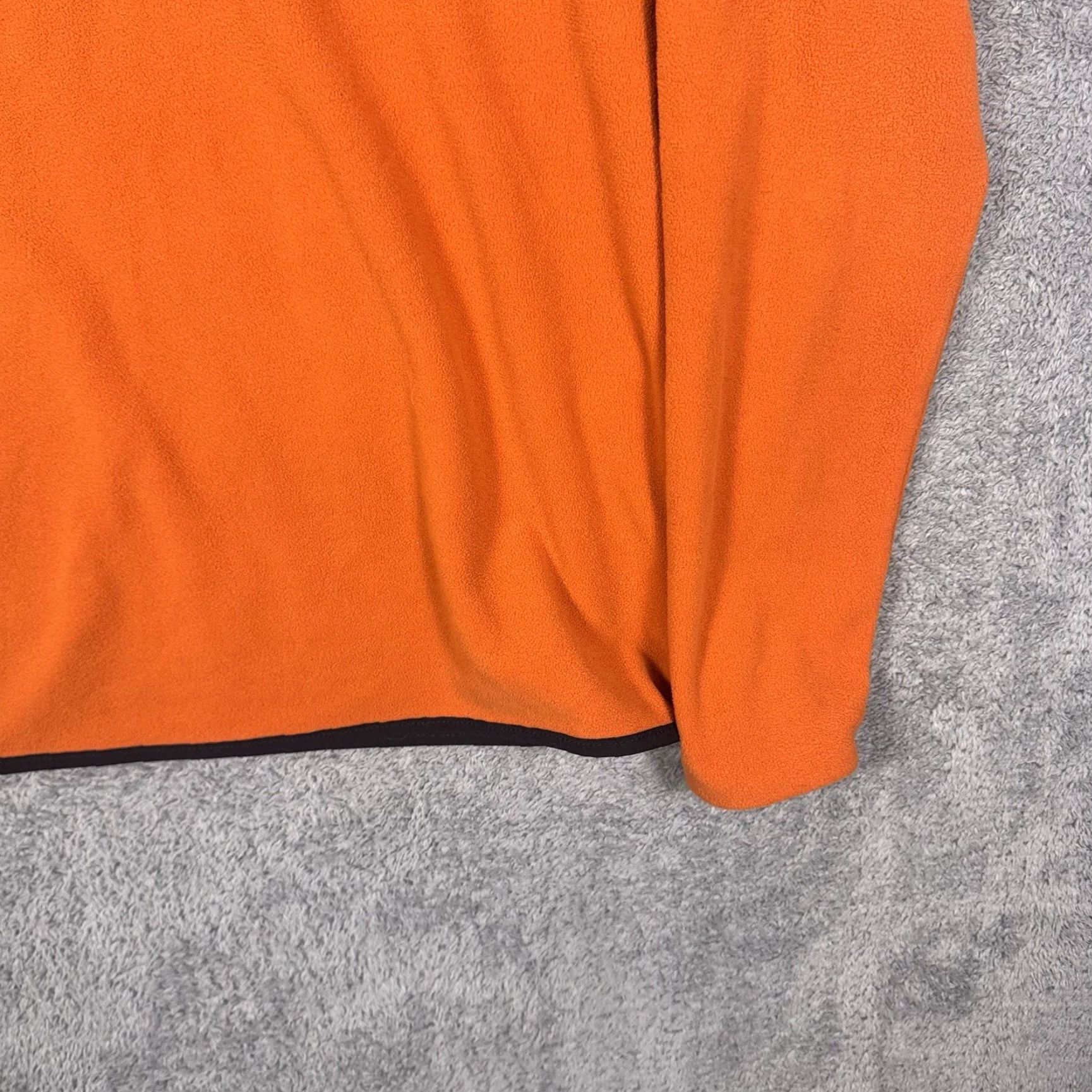The North Face The North Face Glacier 1/4 Snap Neck Men's L Pullover Jacket Fleece Orange Size US L / EU 52-54 / 3 - 3 Thumbnail