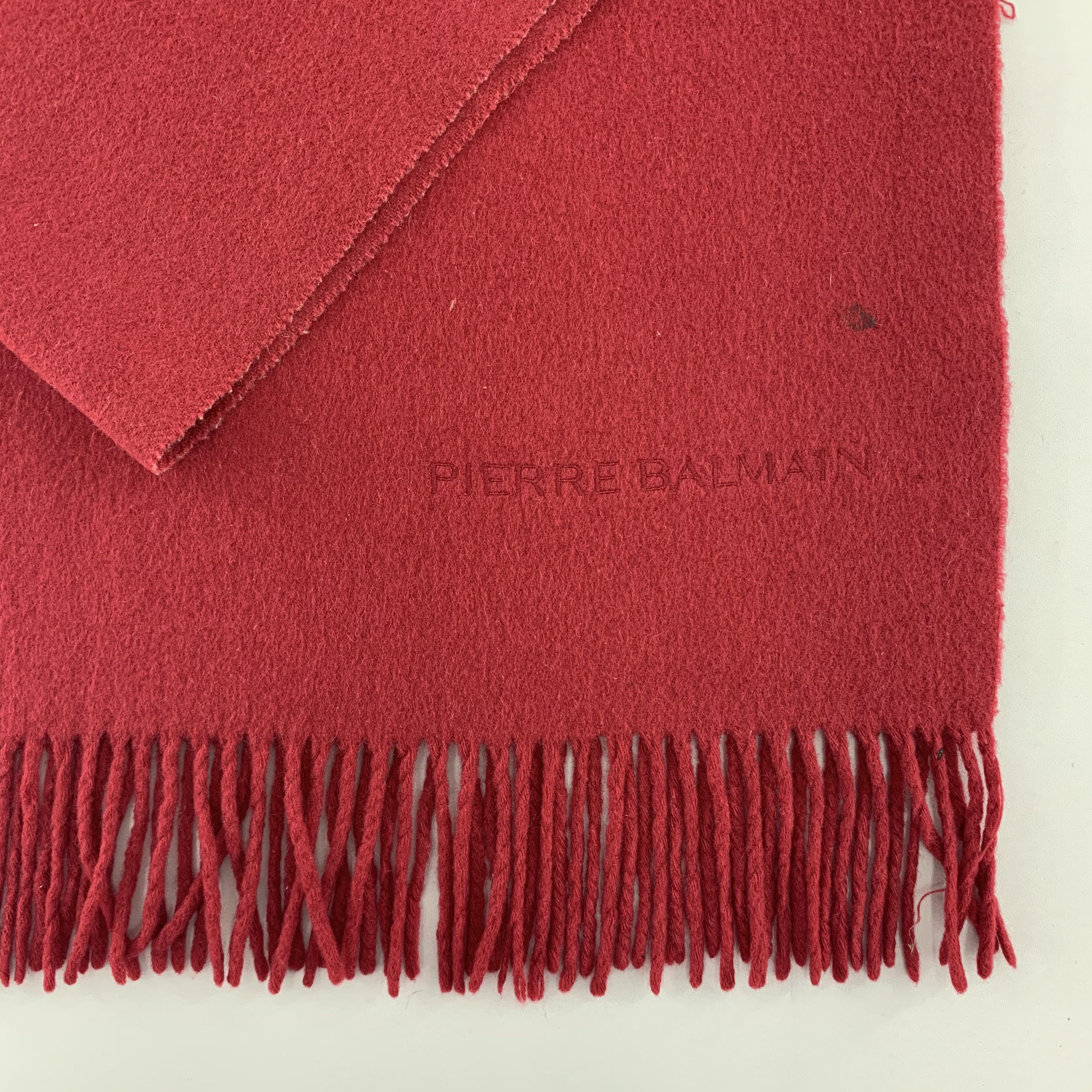 Pierre Balmain Pierre Balmain Scarf Wool Muffler Neck Wrap BL4261 Size ONE SIZE - 4 Thumbnail