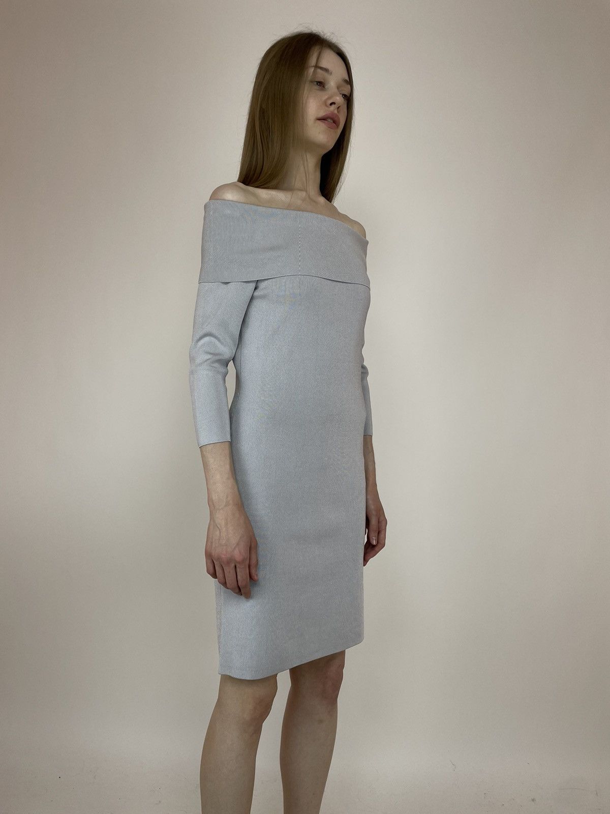 Japanese Brand × Reiss REISS KNIT DRESS Women's size UK14 EUR42 Size L / US 10 / IT 46 - 4 Thumbnail