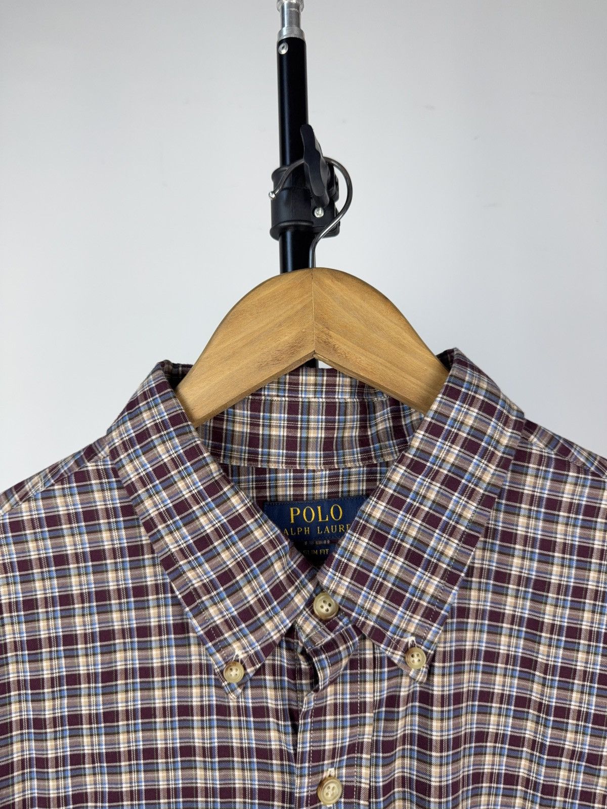 Polo Ralph Lauren Vntg Polo Ralph Lauren Plaid pattern Cowboy Western Shirt Size US XXL / EU 58 / 5 - 4 Thumbnail