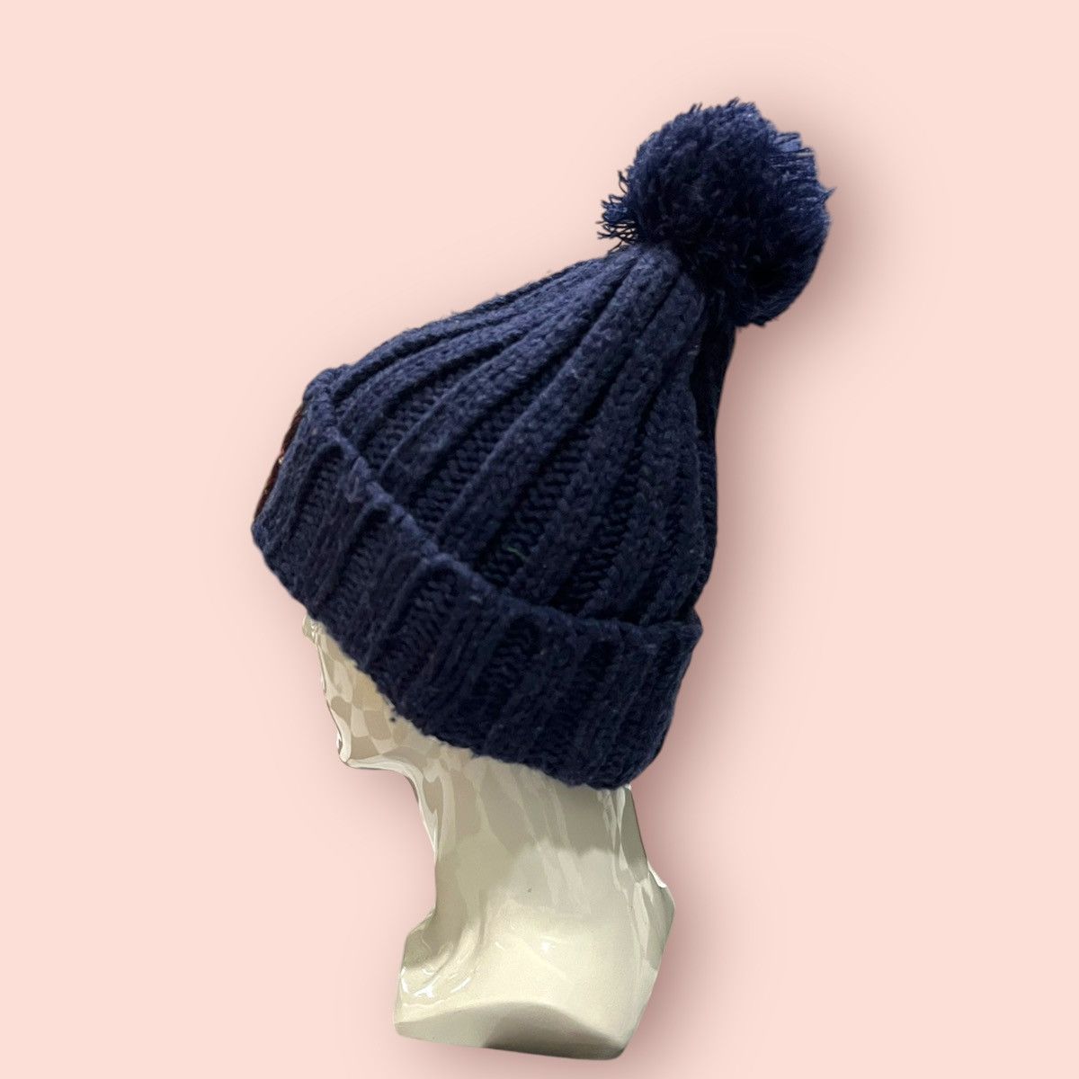 Harris Tweed × Japanese Brand HARRIS TWEED X CLOSSHI COLOURED CABLE KNIT BEANIE Size ONE SIZE - 6 Thumbnail