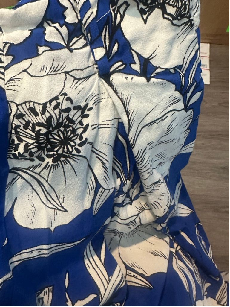 Zara Zara Floral Wide leg pleated pant size small EUC Size 26" / US 2 / IT 38 - 11 Thumbnail