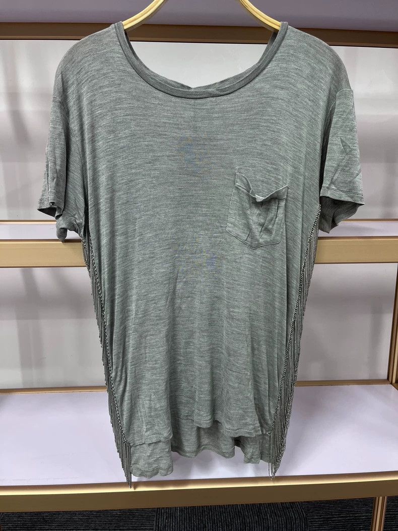 Yves Saint Laurent Saint Laurent 13SS two-side chain mulberry silk short slee Size US L / EU 52-54 / 3 - 1 Thumbnail