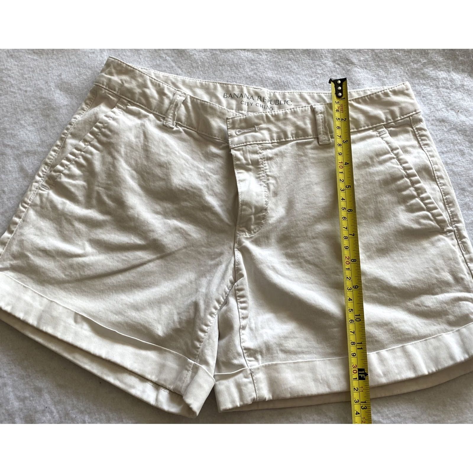 Banana Republic VINTAGE Banana Republic Womens Chino Shorts? Size 26" / US 2 / IT 38 - 6 Thumbnail