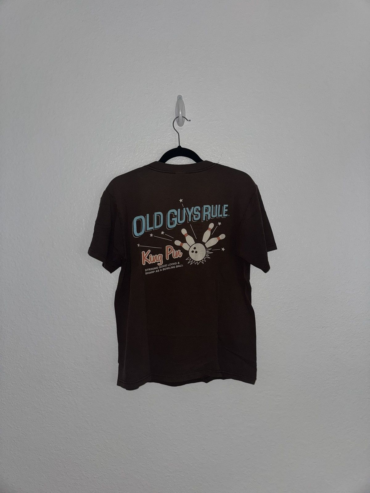 Other Vintage Old Guys Rule Bowling Tee Size US M / EU 48-50 / 2 - 1 Thumbnail