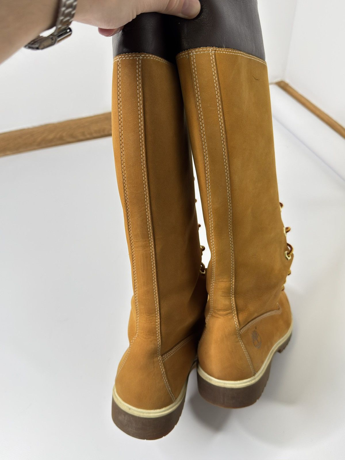 Timberland Timberland High boots 6 inch honey 00s 90s retro swag trend Size US 9 / IT 39 - 4 Thumbnail
