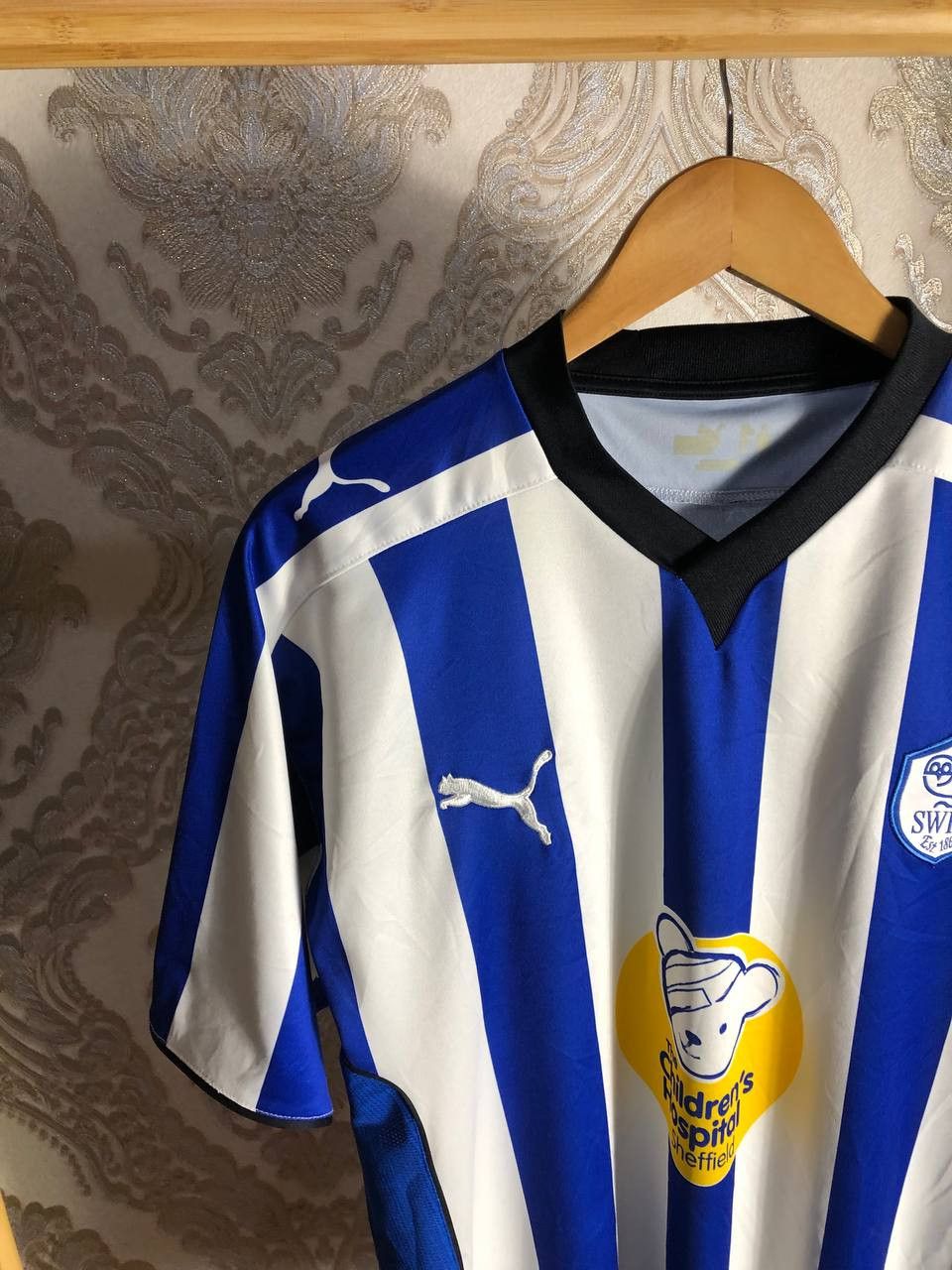 Puma Vintage Puma FC Sheffield Wednesday United Soccer Jersey Y2K Size US L / EU 52-54 / 3 - 3 Thumbnail