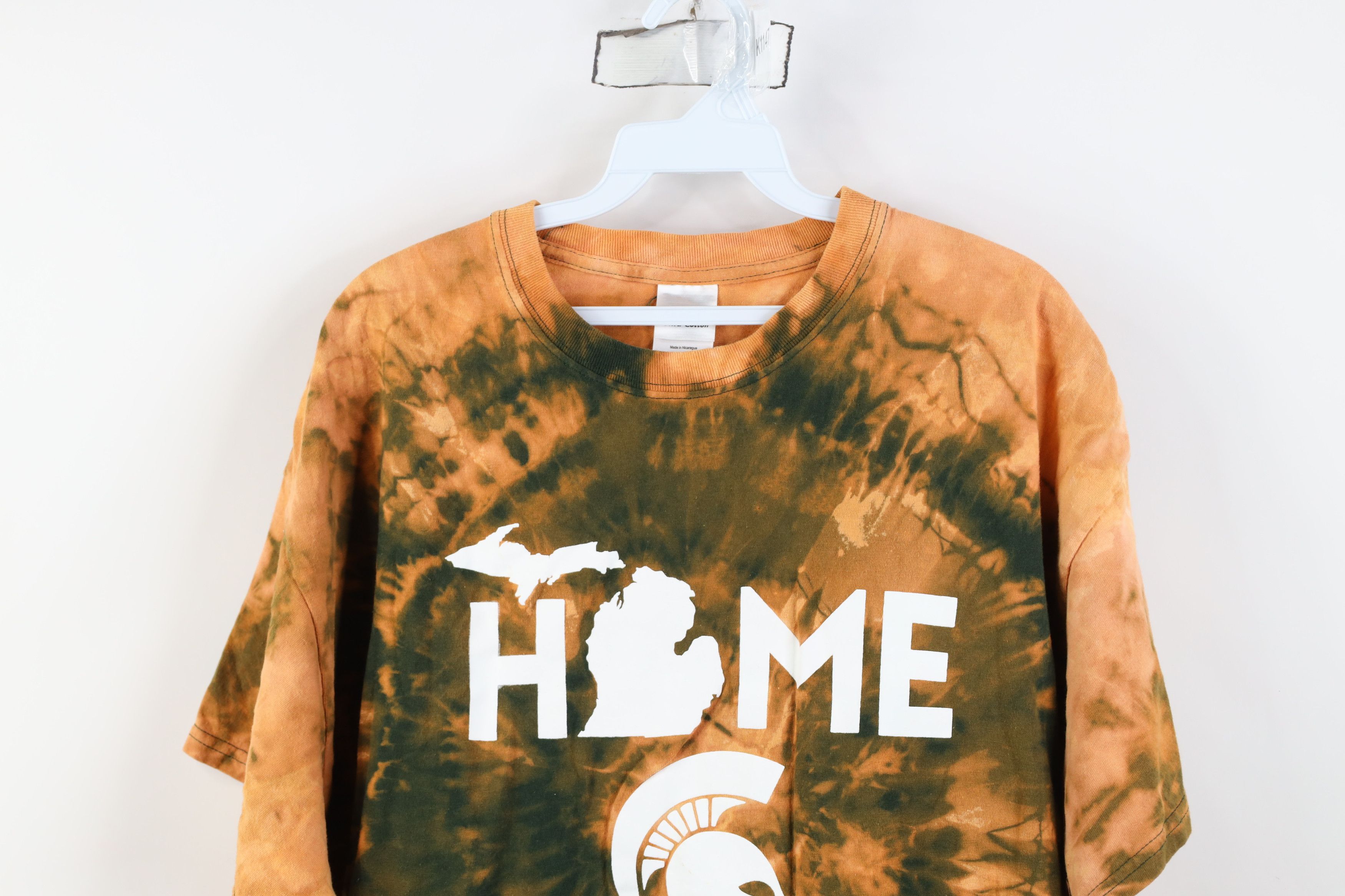 Vintage Vintage Y2K Michigan State University Home Michigan T-Shirt Size US XL / EU 56 / 4 - 2 Thumbnail