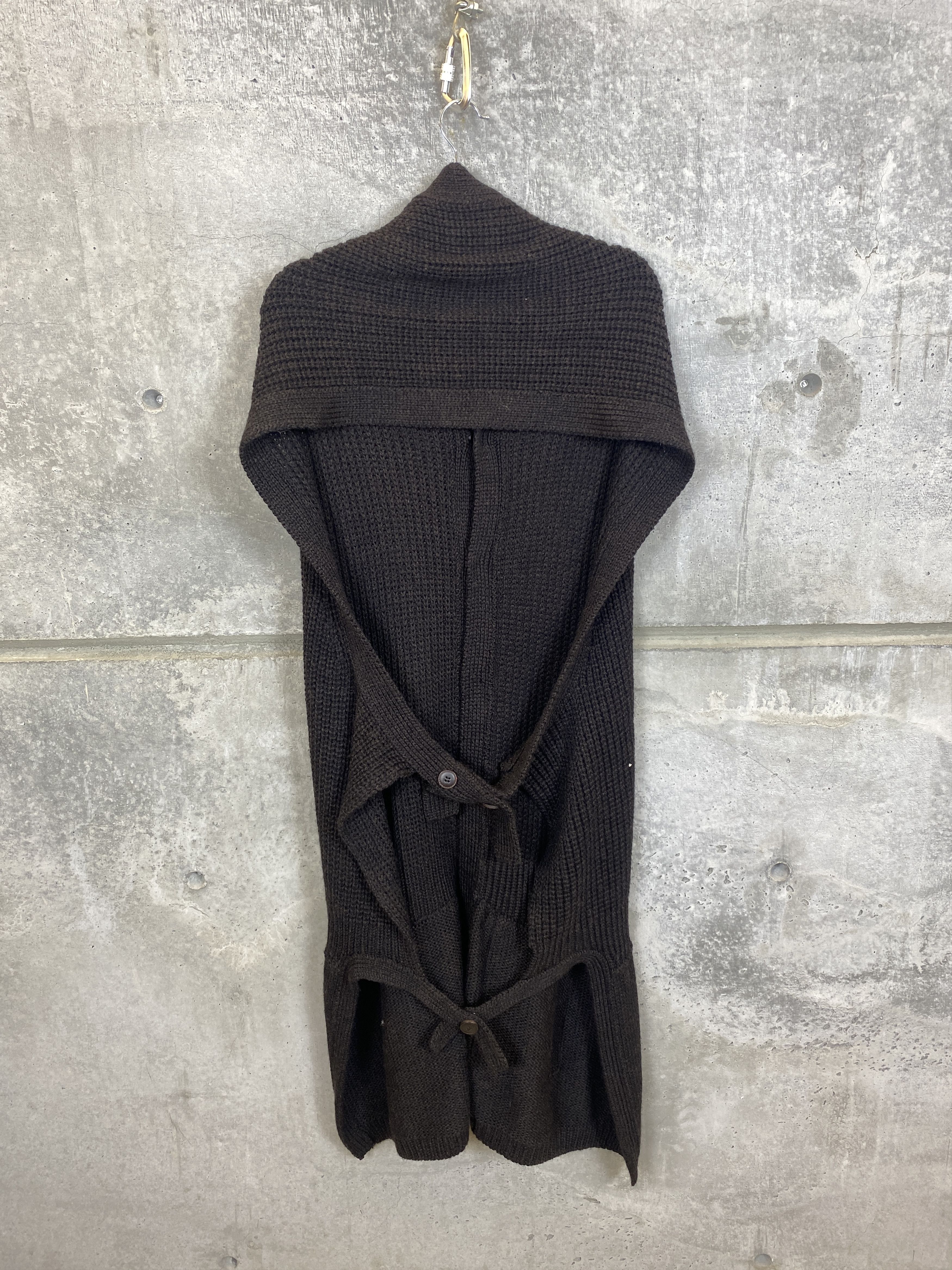 Yohji Yamamoto Y'S YOHJI YAMAMOTO WOOL KNIT SWEATER JACKET SIZE MEDIUM Size US M / EU 48-50 / 2 - 2 Thumbnail