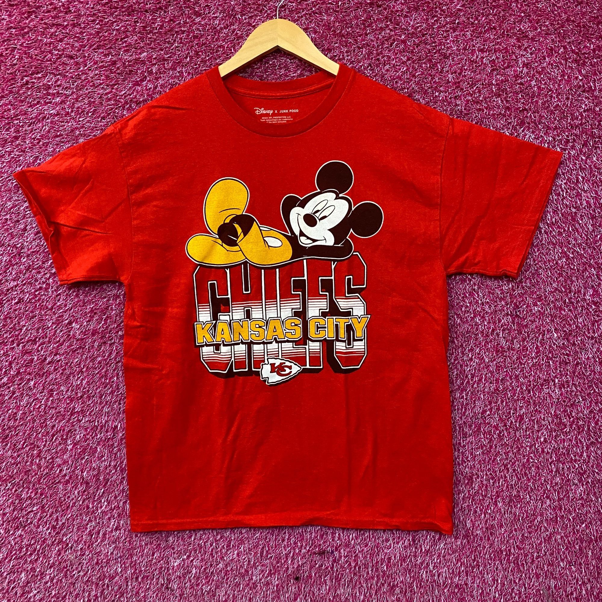 Junk Food Junk Food x NFL Disney Mickey Mouse Kick Back Kansas City Ch Size US M / EU 48-50 / 2 - 1 Thumbnail