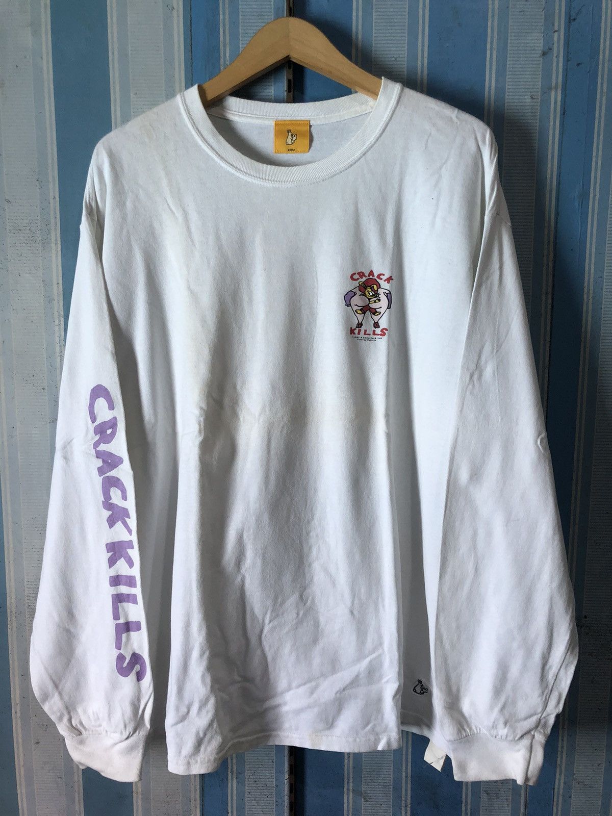 FR2 × Japanese Brand T-shirt FR2 crack Kills Size US XL / EU 56 / 4 - 1 Thumbnail