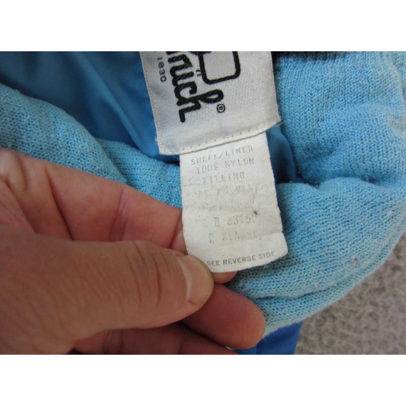 Vintage VINTAGE Woolrich Vest Womens XL Blue 80s Ski Parka Woolrich Vest XL Blue Women Decade Theme 80s Womens Size XL / US 12-14 / IT 48-50 - 4 Thumbnail