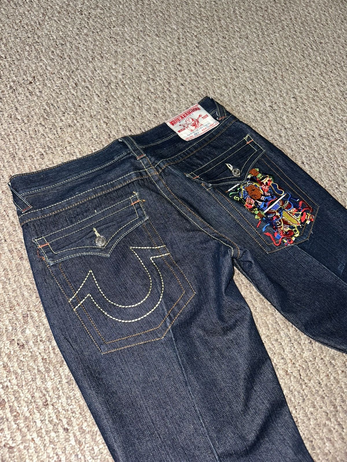 True Religion True Religion Joey Samurai Deadstock Denim Size US 36 / EU 52 - 4 Thumbnail