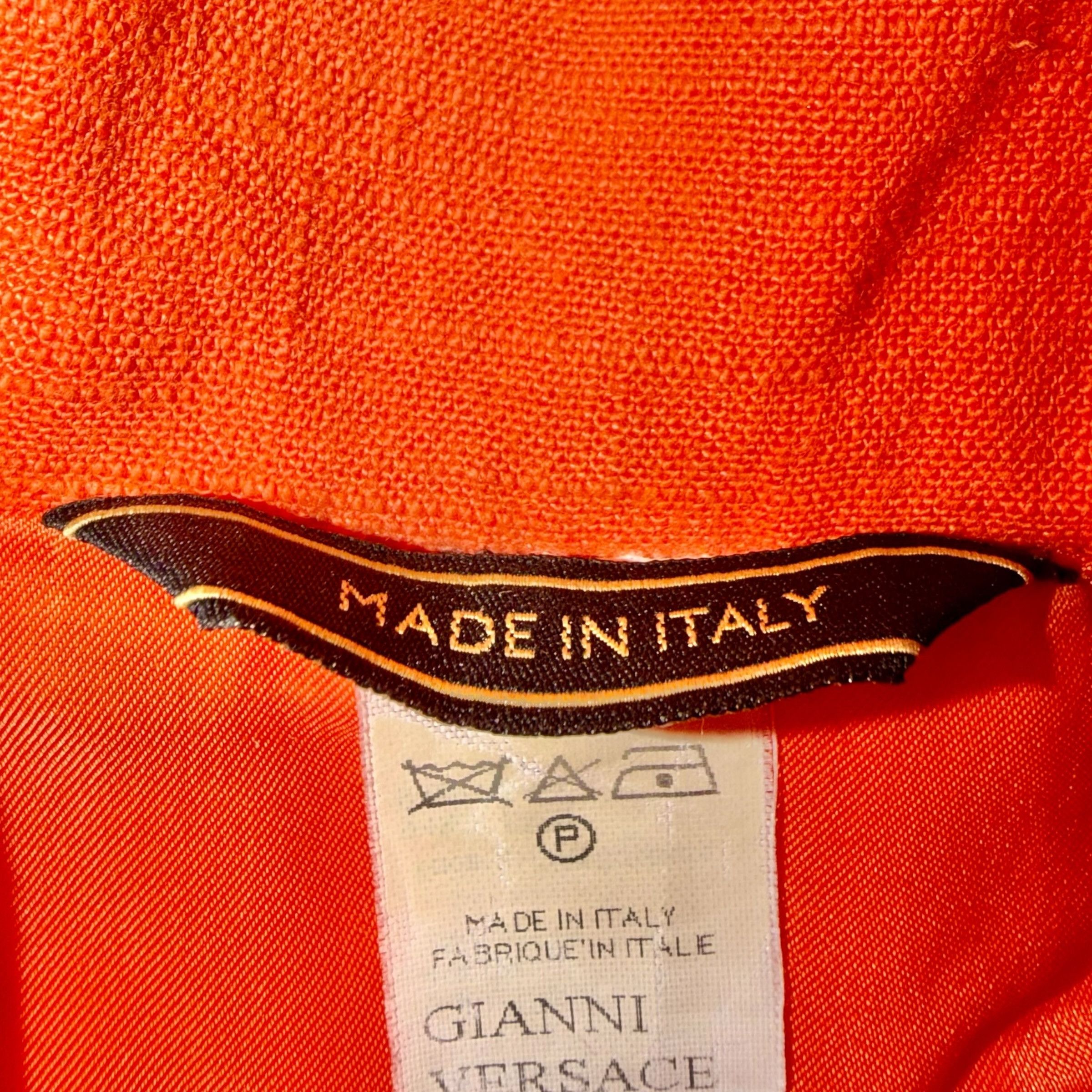 Versace GIANNI VERSACE VINTAGE BONDAGE JACKET Size S / US 4 / IT 40 - 5 Thumbnail