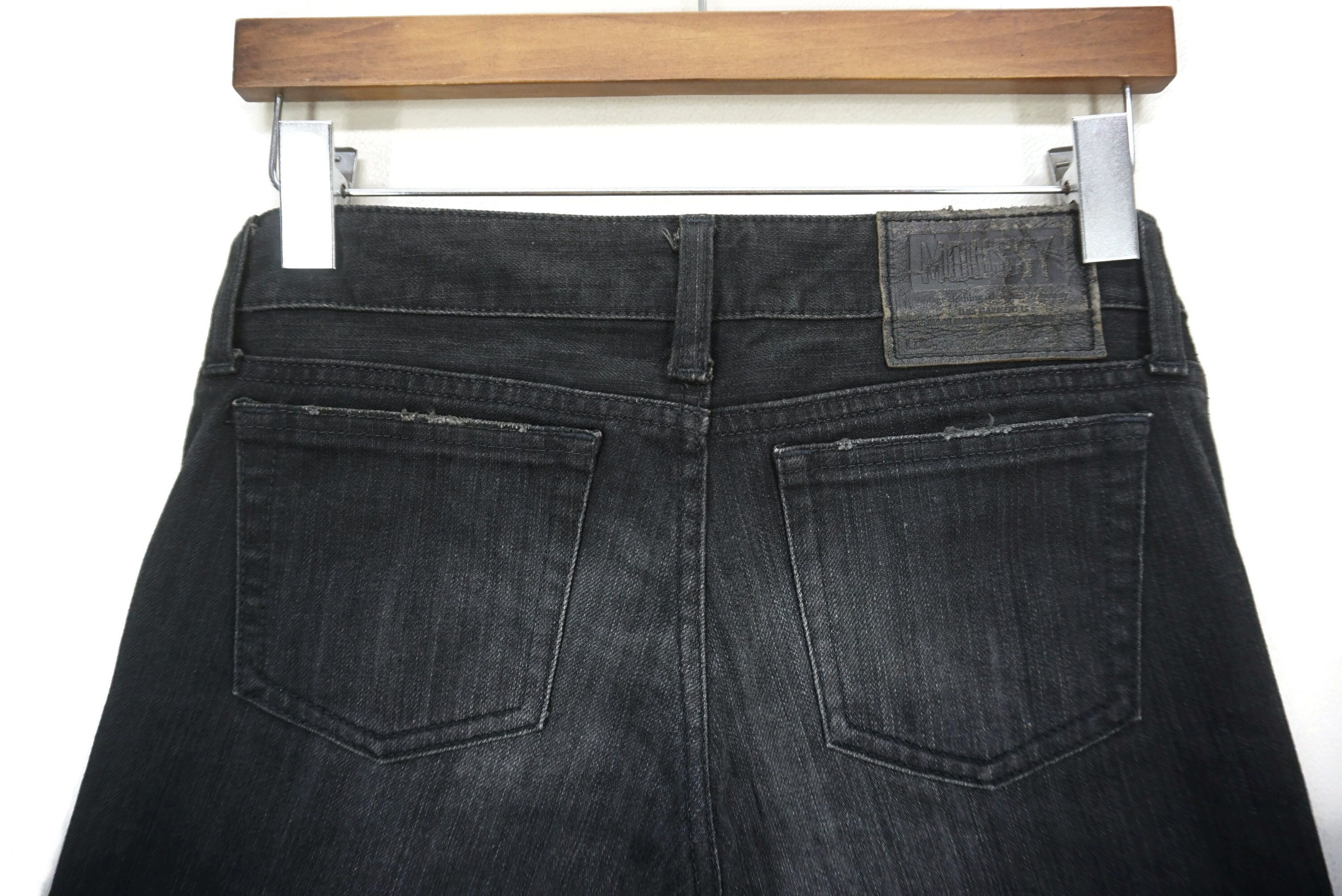 Japanese Brand Moussy Vintage Jeans fit W29xL33 Japanese Low-Rise Skinny Size 25" / US 0 / IT 36 - 9 Thumbnail